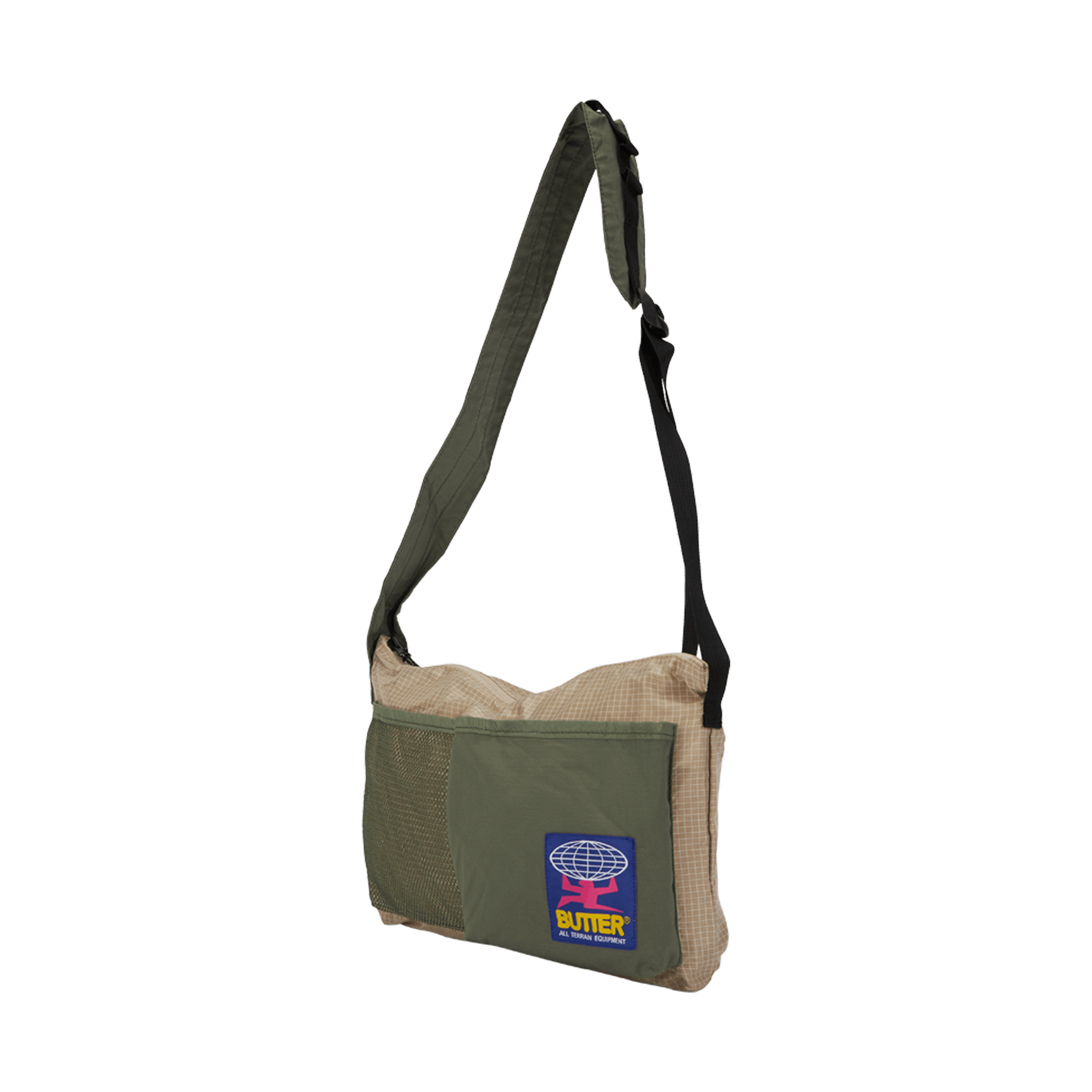 Terrain Ripstop Side Bag Stone / Khaki