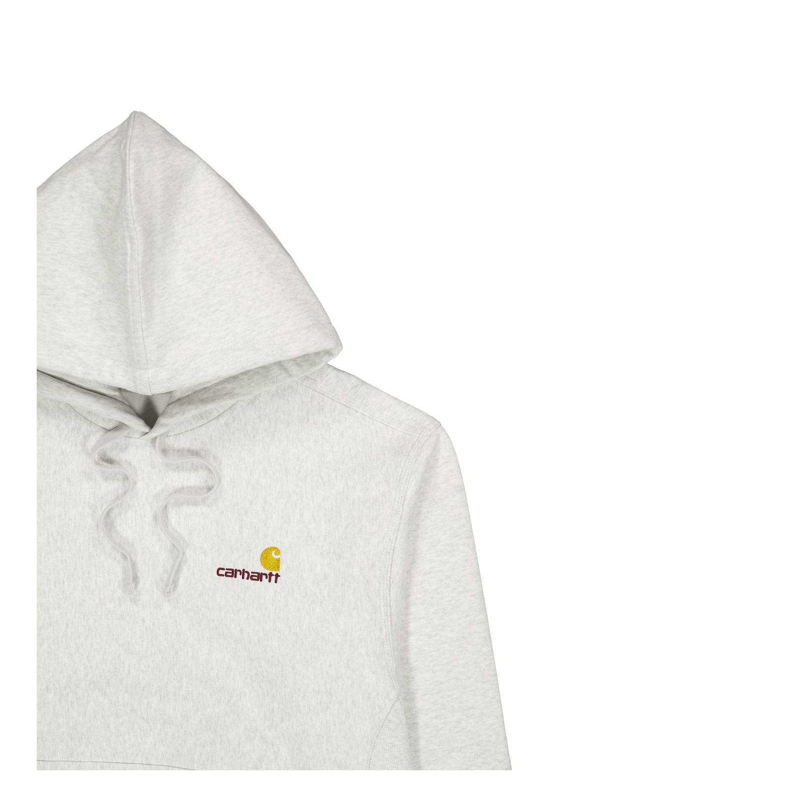 Hooded American Script Sweat Ash Heather