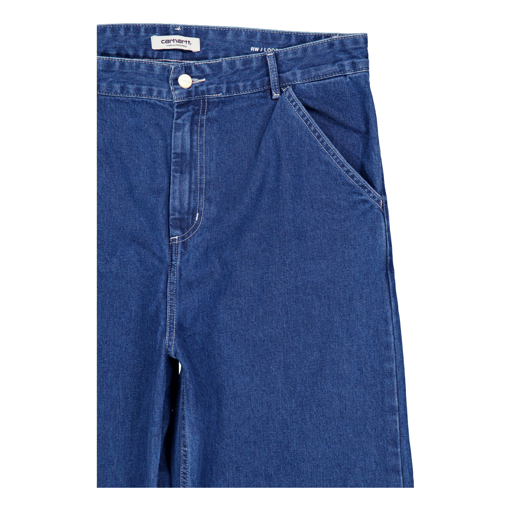 W' Simple Pant Blue