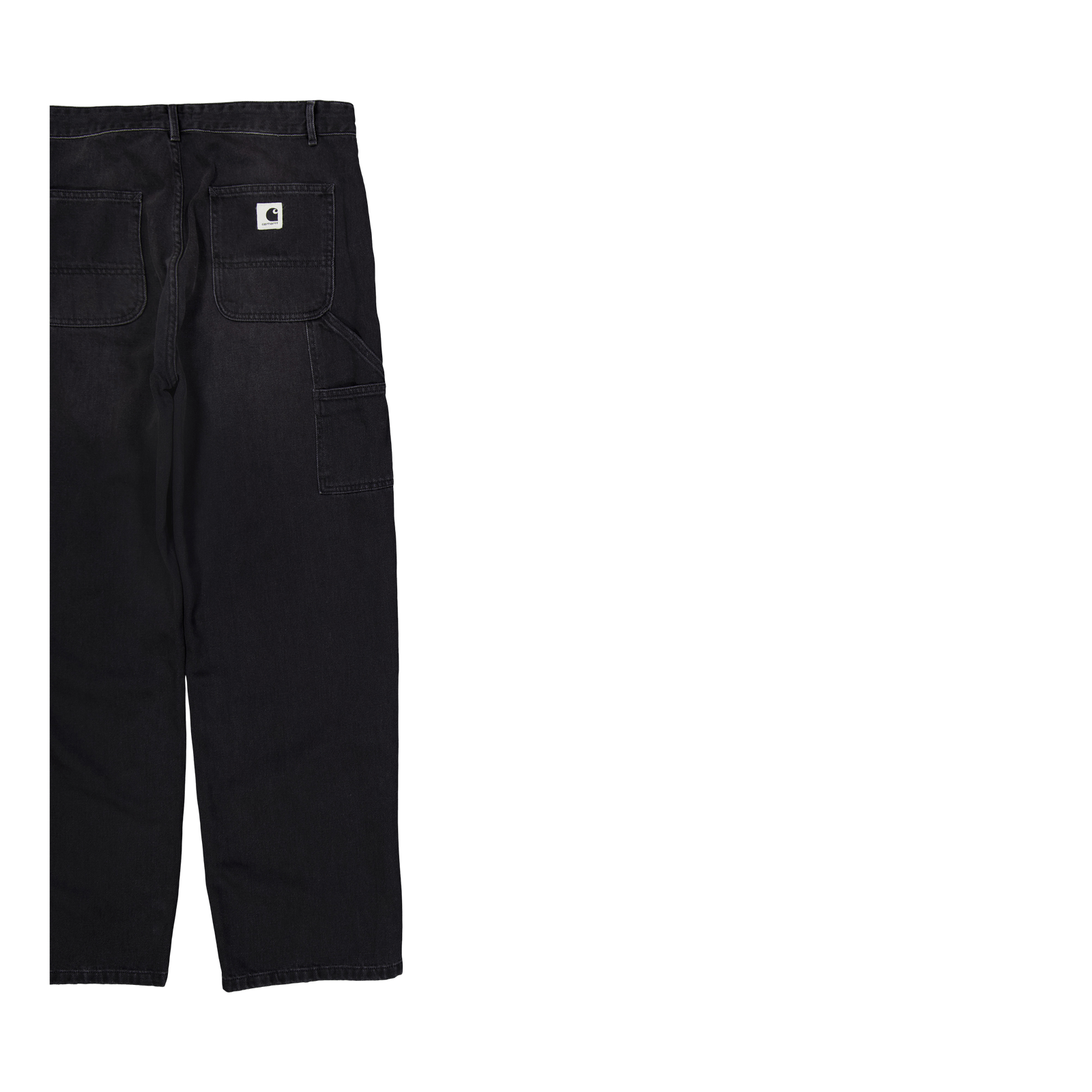W' Pierce Pant Straight Black