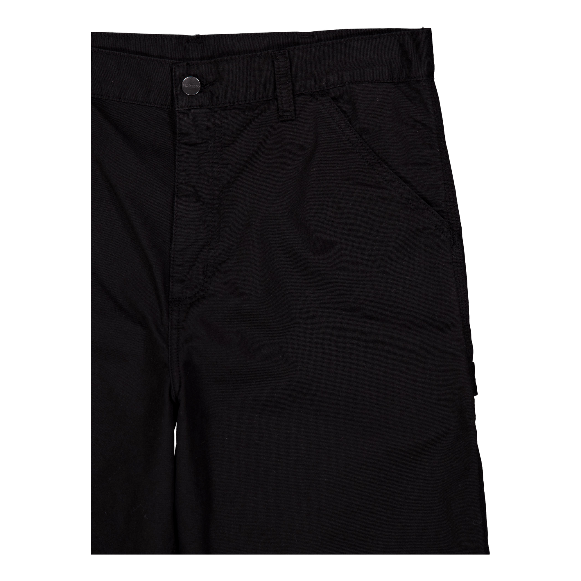 Single Knee Short Black