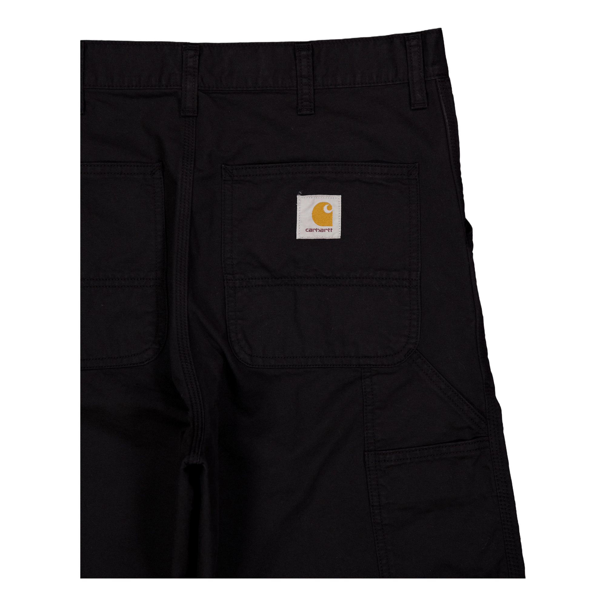 Single Knee Short Black