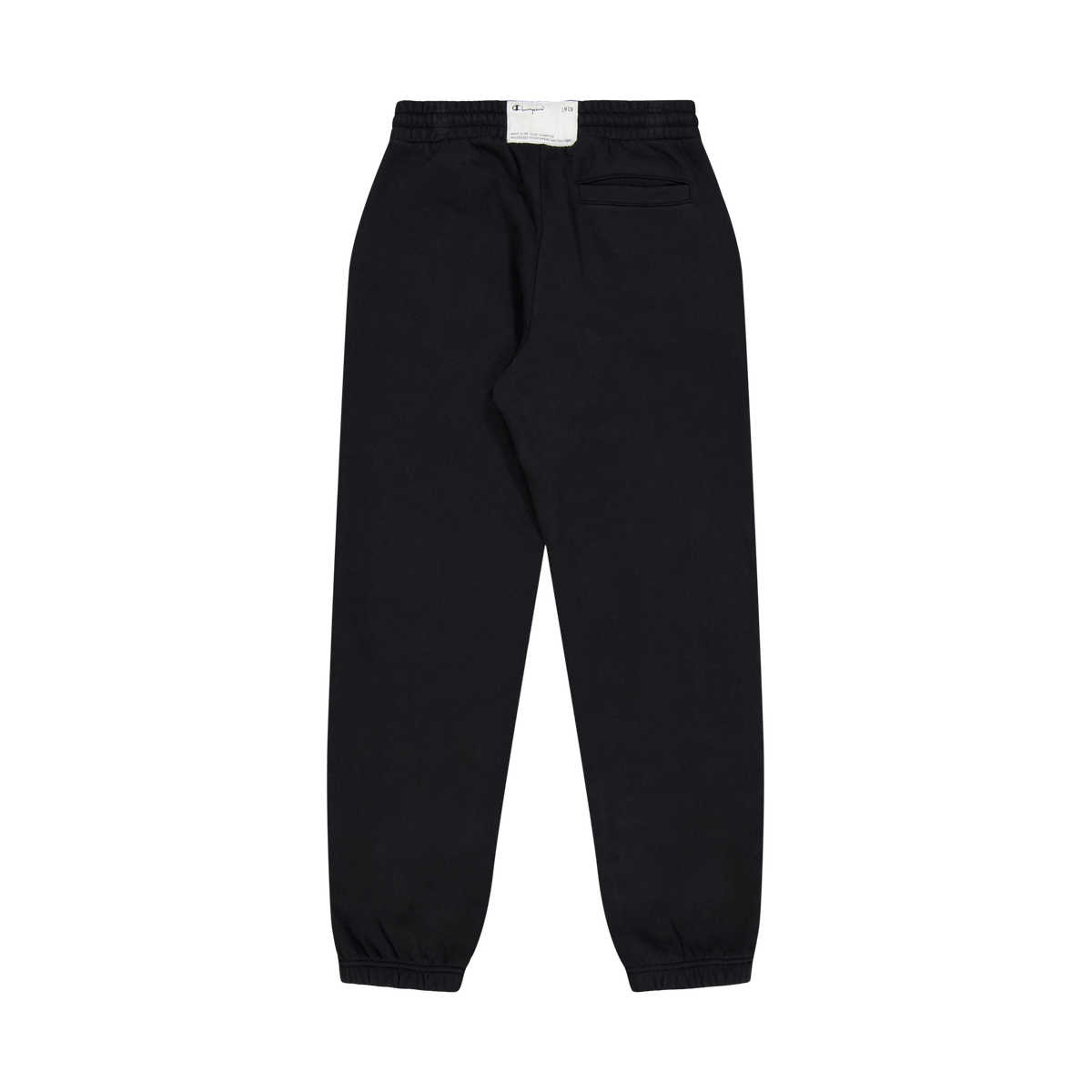 Elastic Cuff Pants Black Beauty