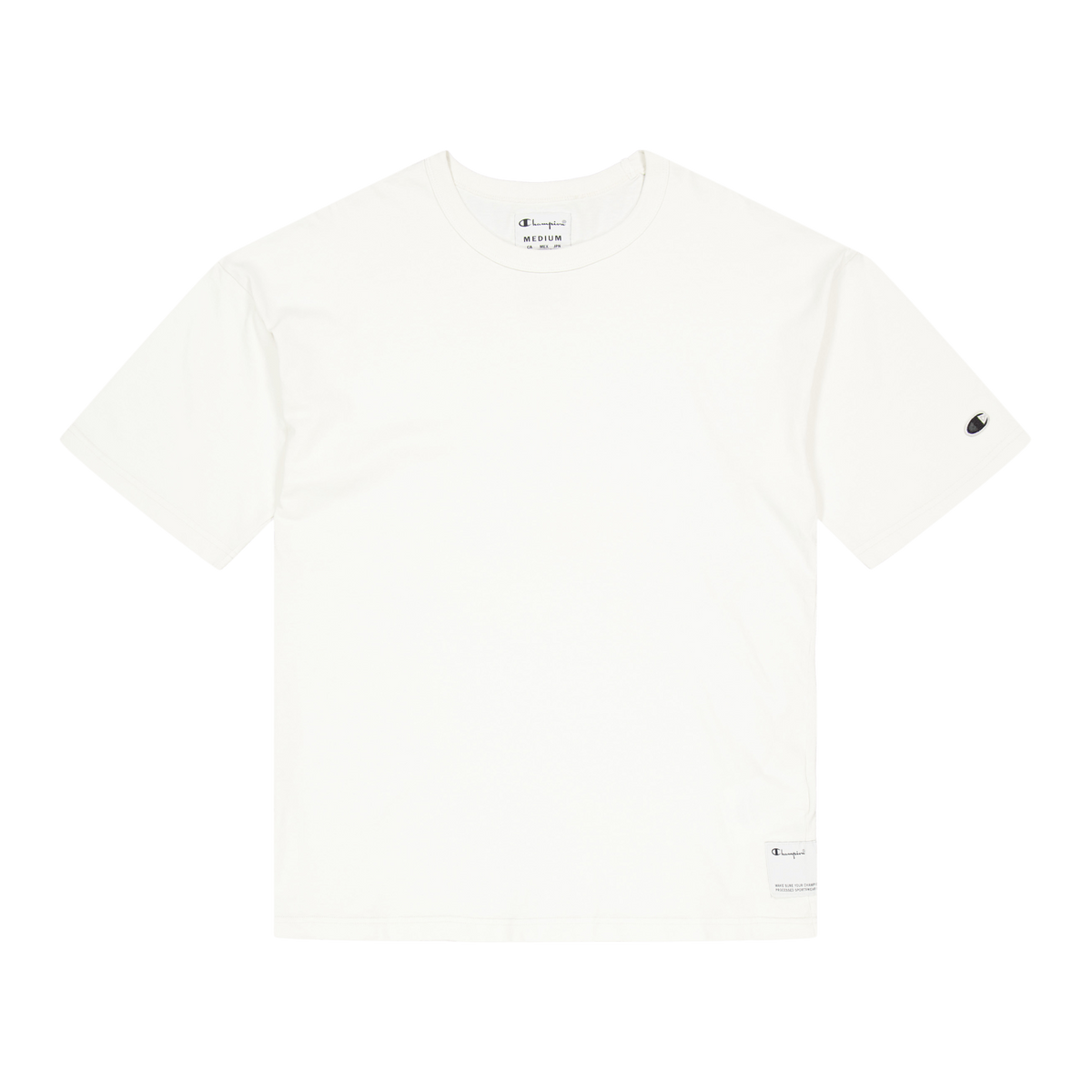 Crewneck T-shirt Egret