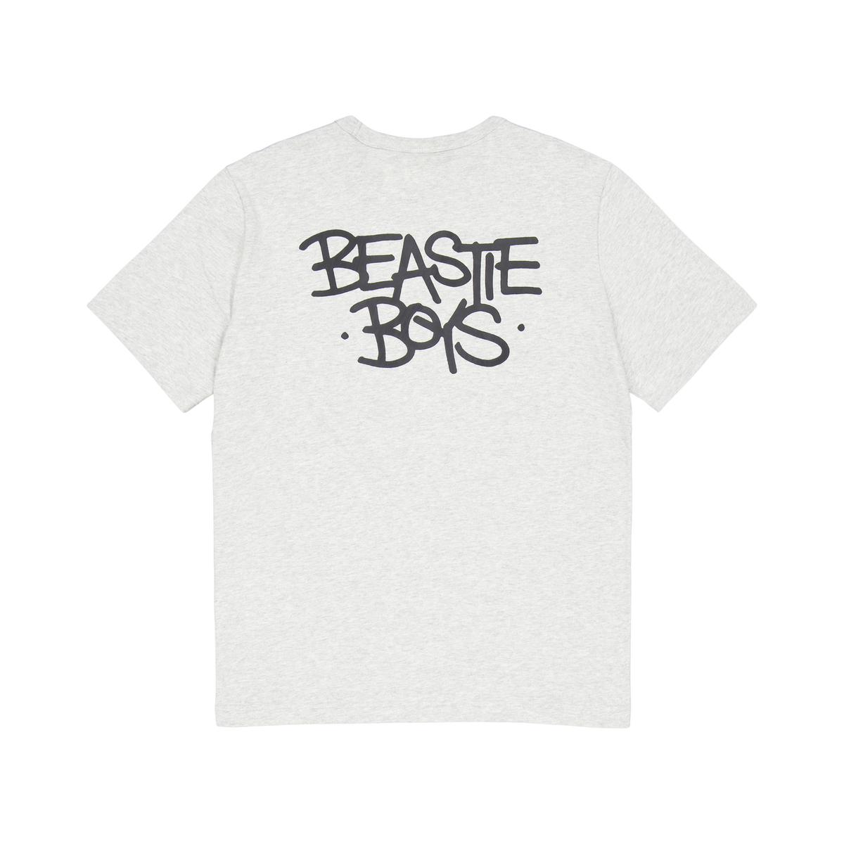 Crewneck T-shirt Gray Melange  Light