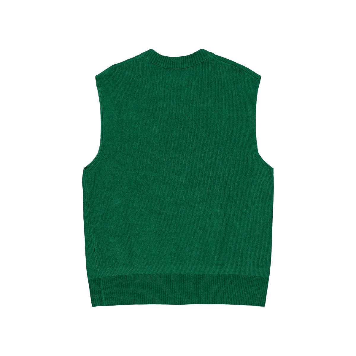 Manfred Chenille Vest Bottle Green