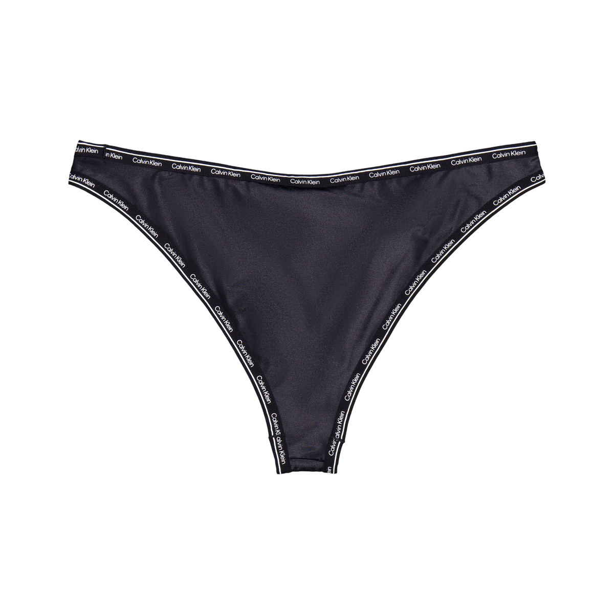 High Leg Cheeky Bikini Black