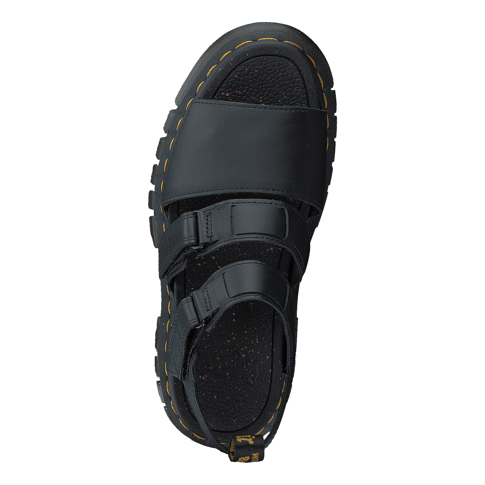 Ricki 3 Strap Sandal Black Luc Black