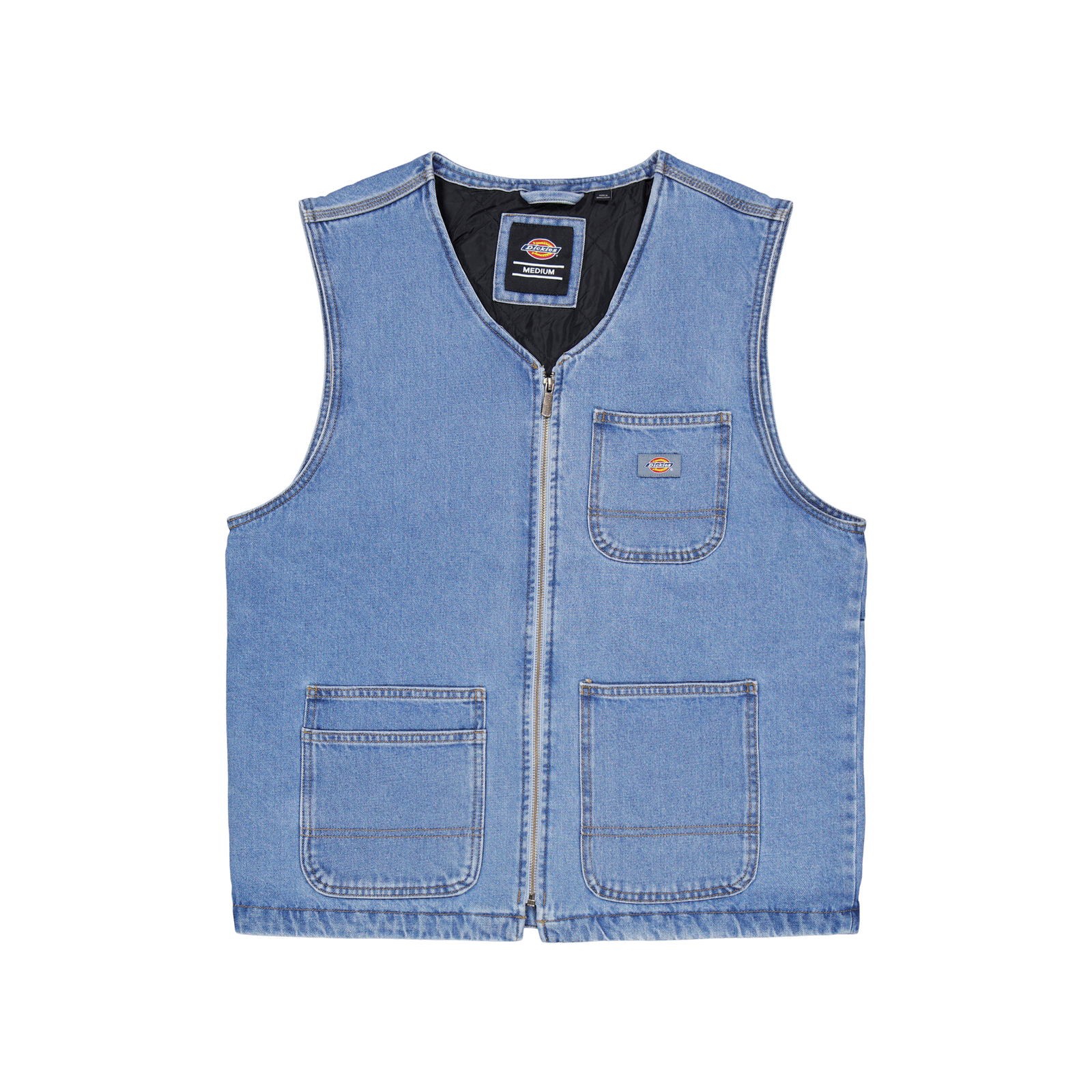 Dickies Denim Smr Vest Light Wash