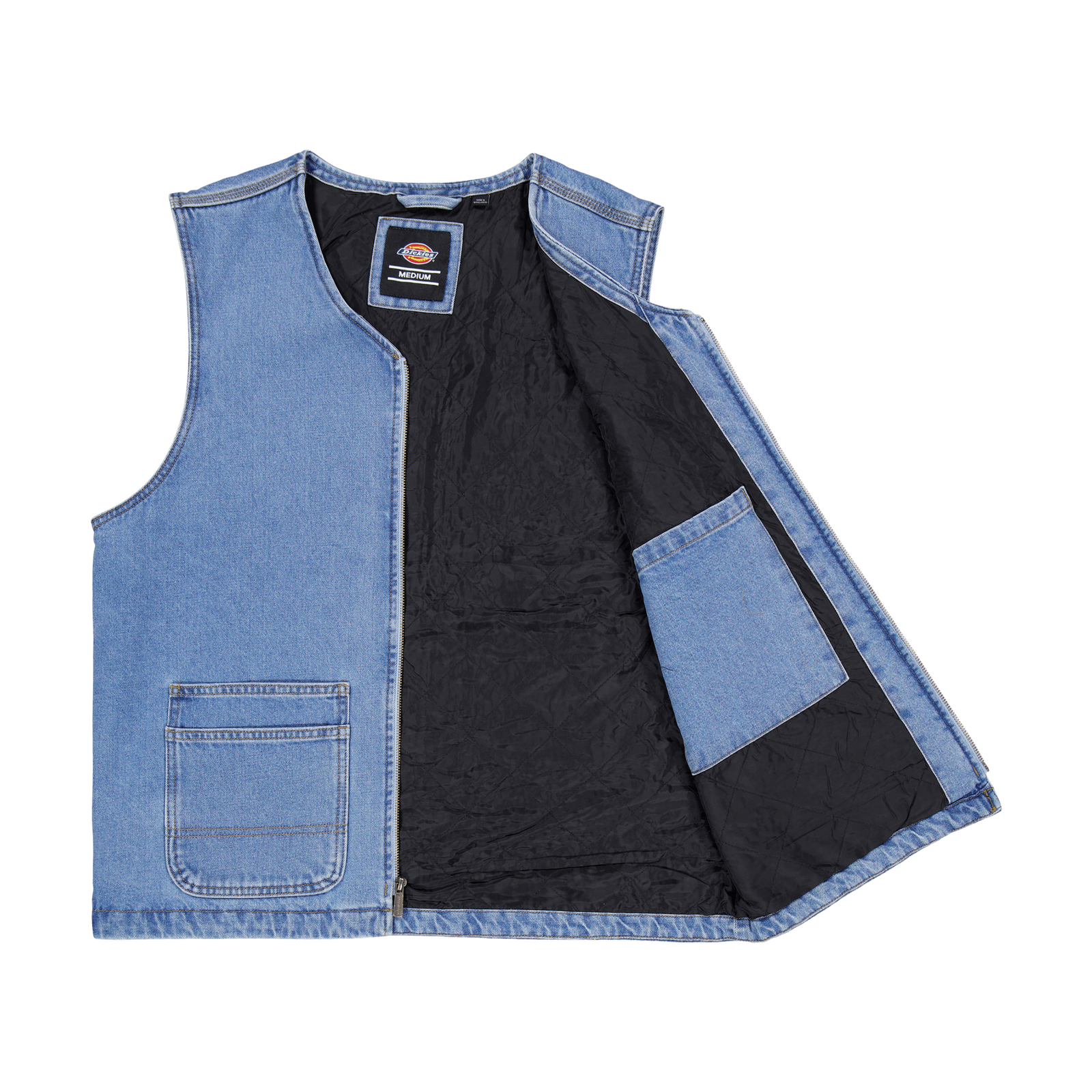 Dickies Denim Smr Vest Light Wash