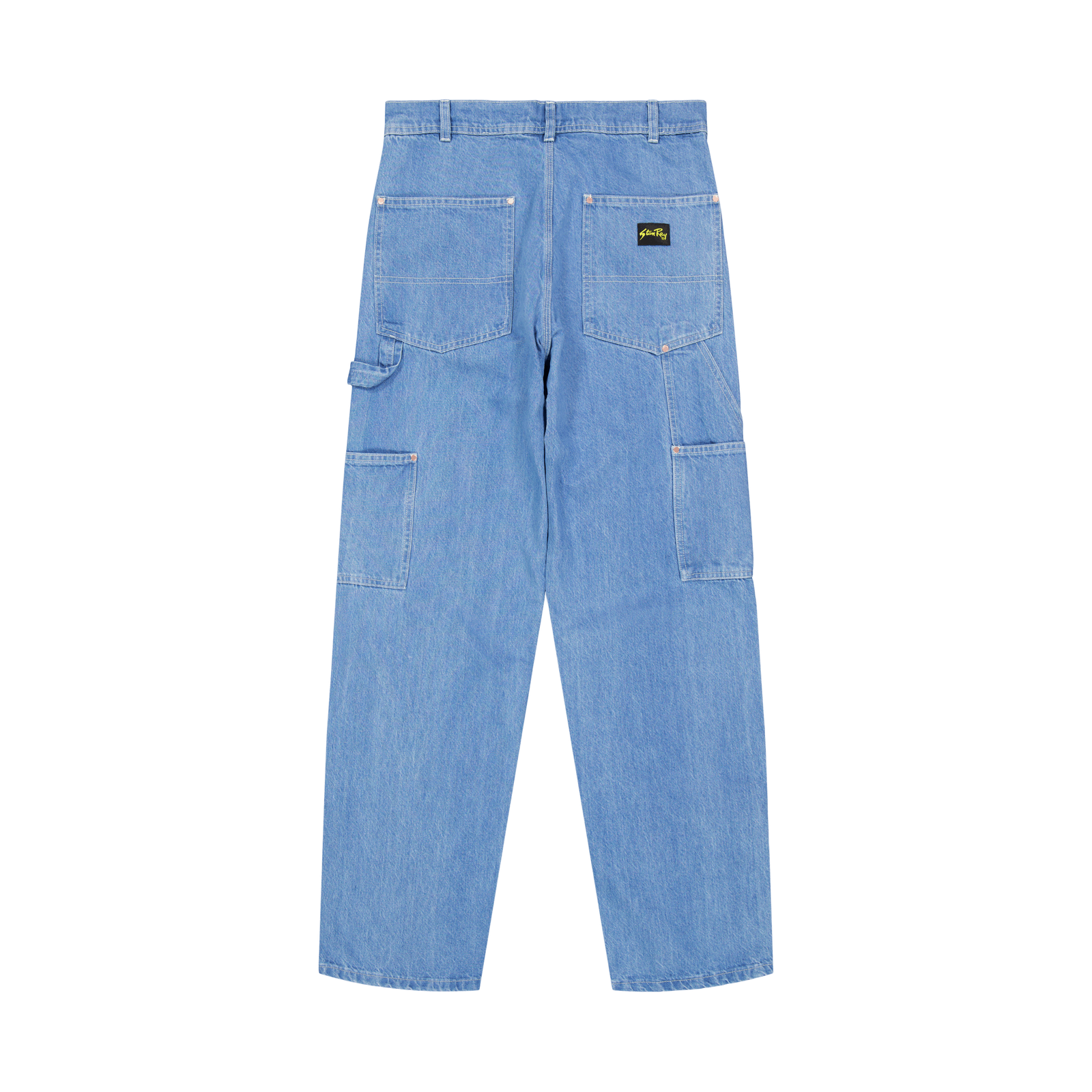 Double Knee Pant Vintage Stonewash Denim