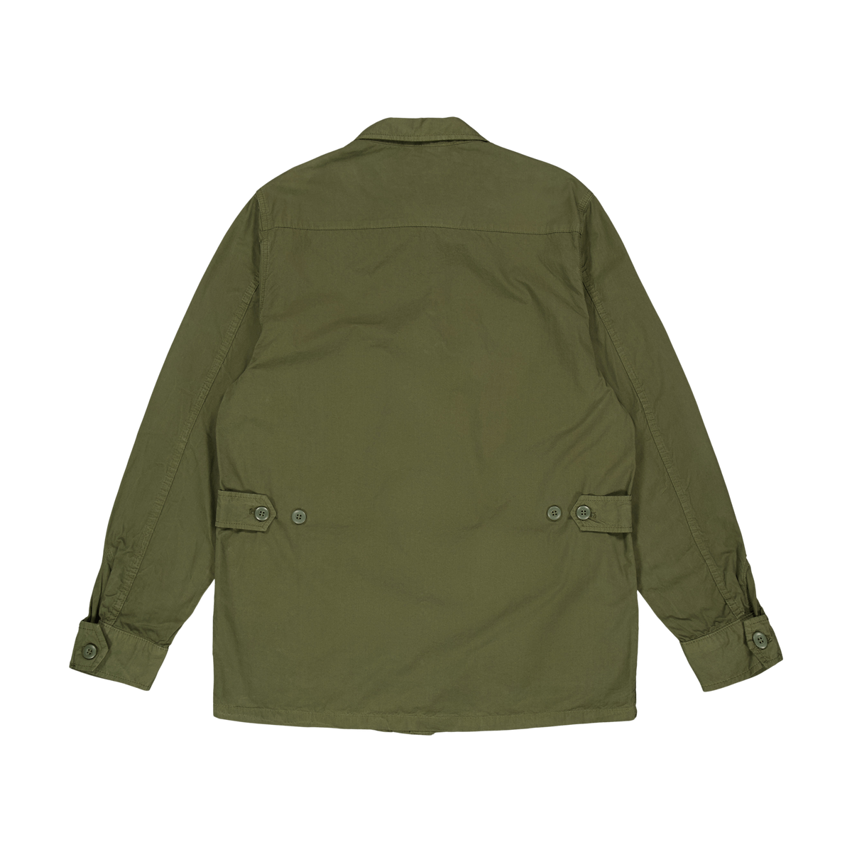 Tropical Jacket Olive Poplin