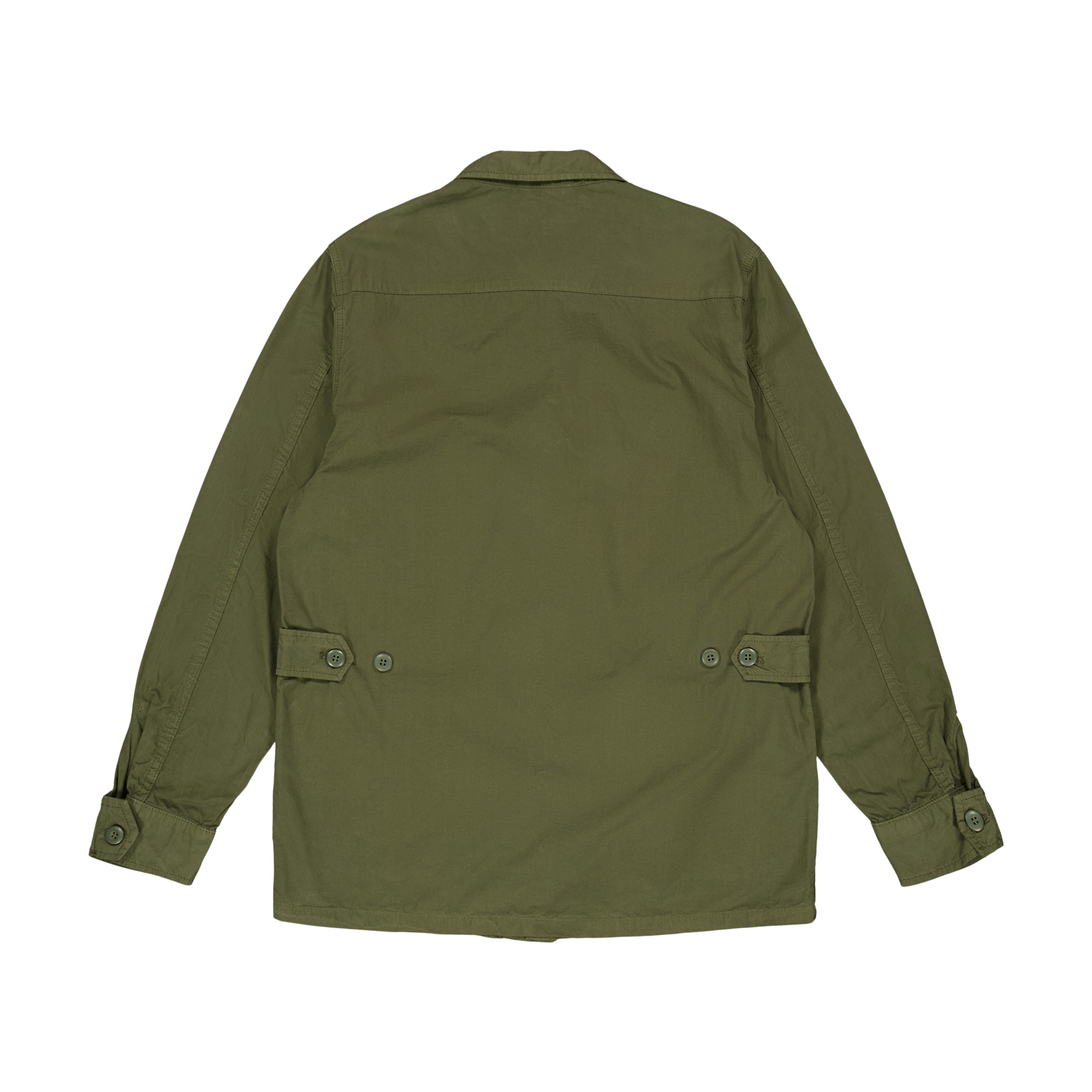 Tropical Jacket Olive Poplin