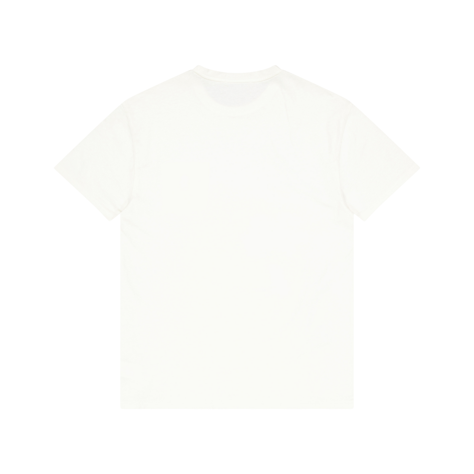 Classic Fit Cotton-Linen Pocket T-Shirt Antique Cream