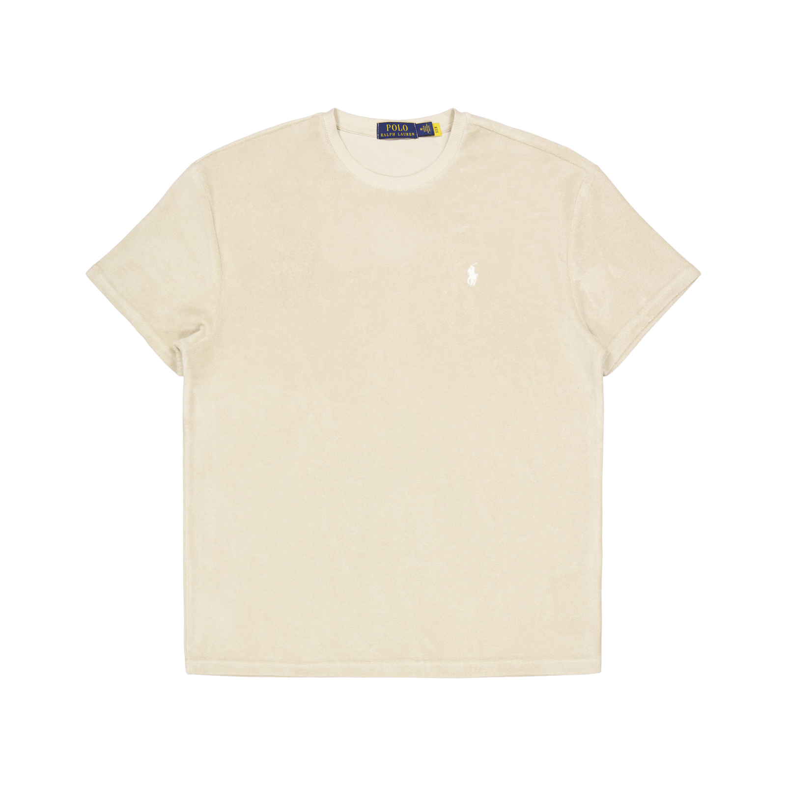 Classic Fit Terry T-Shirt Spring Beige