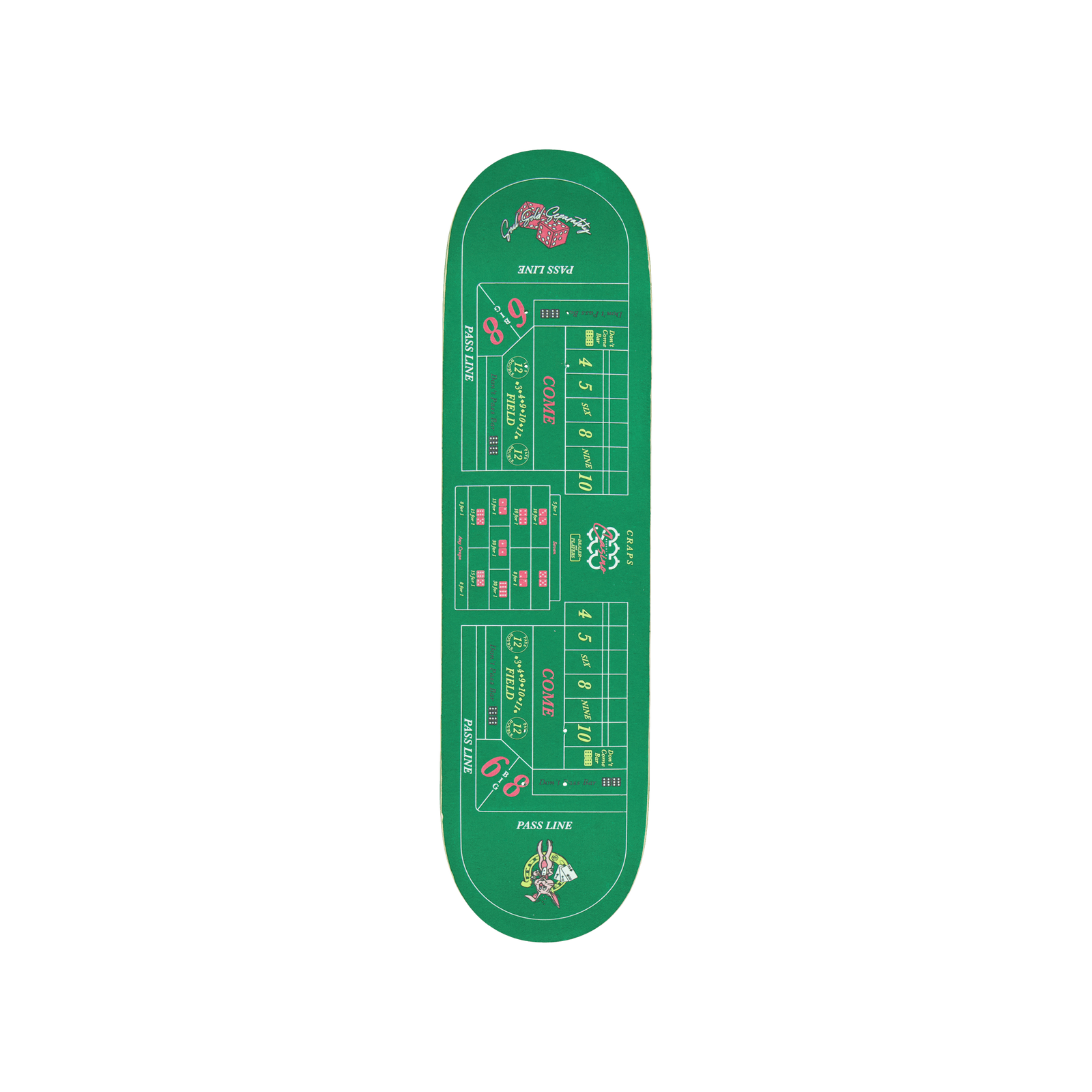 Craps Skate Deck Green