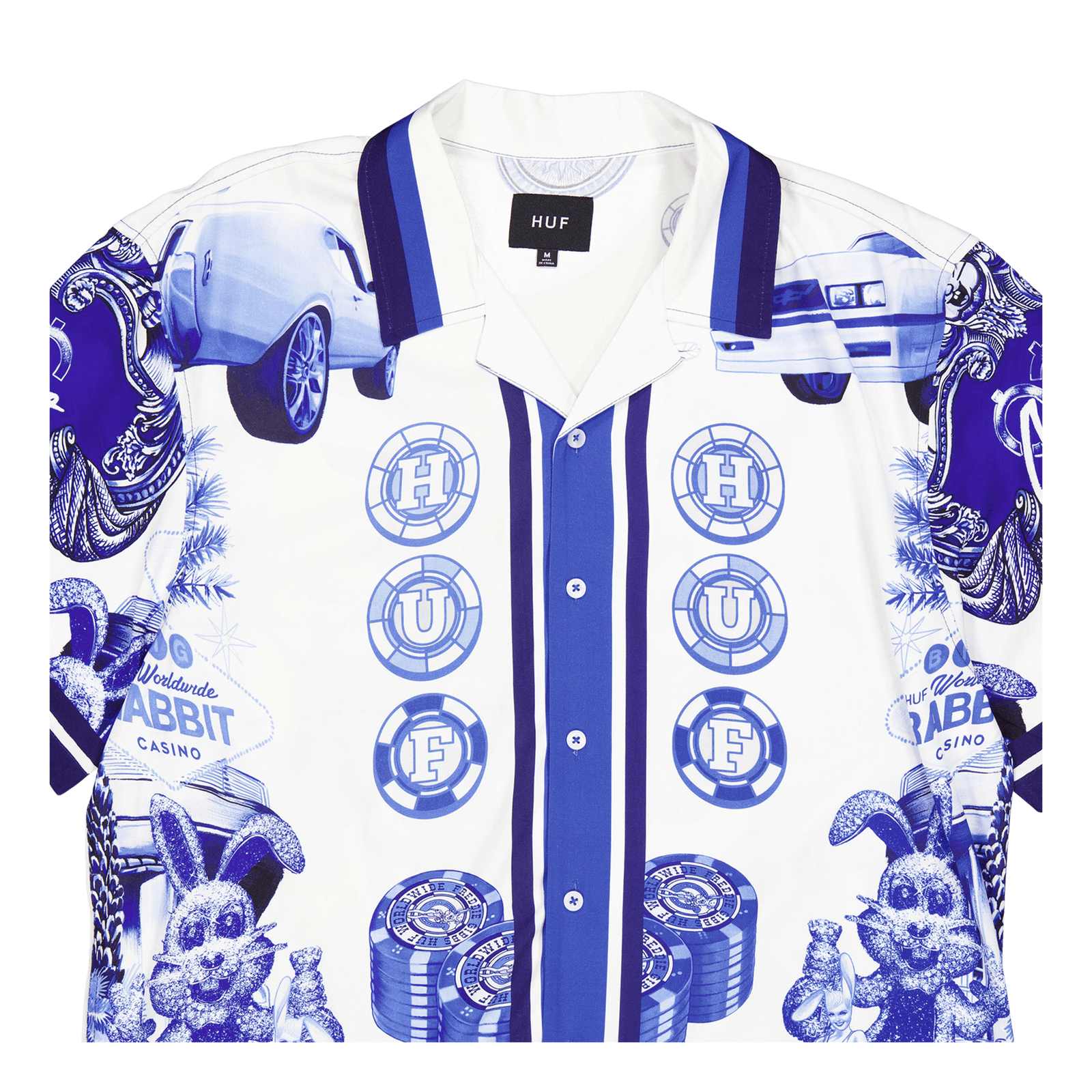 Full House Rayon Shirt White