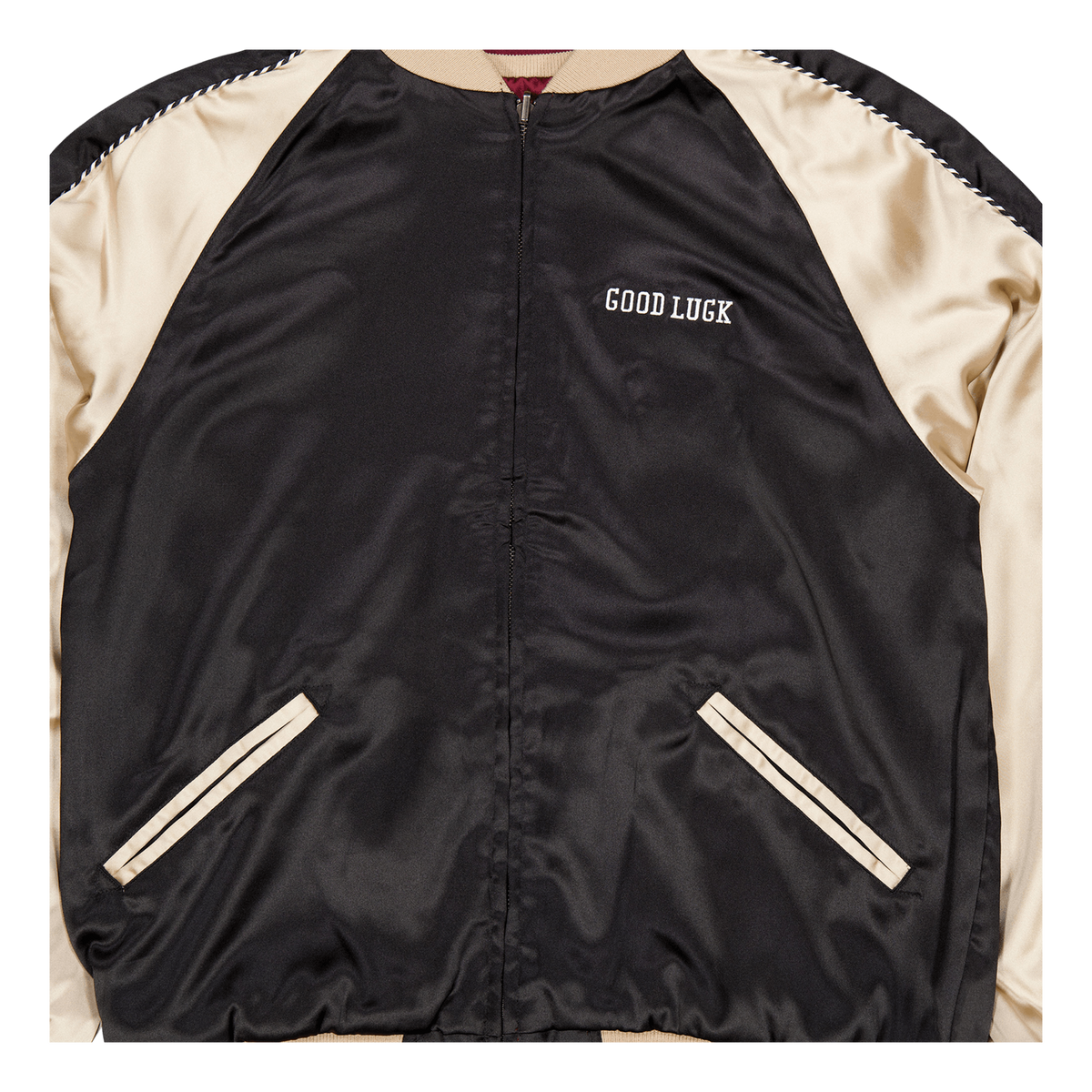 Huf x Freddie Gibbs Souvenir Jacket, Berry M / Berry