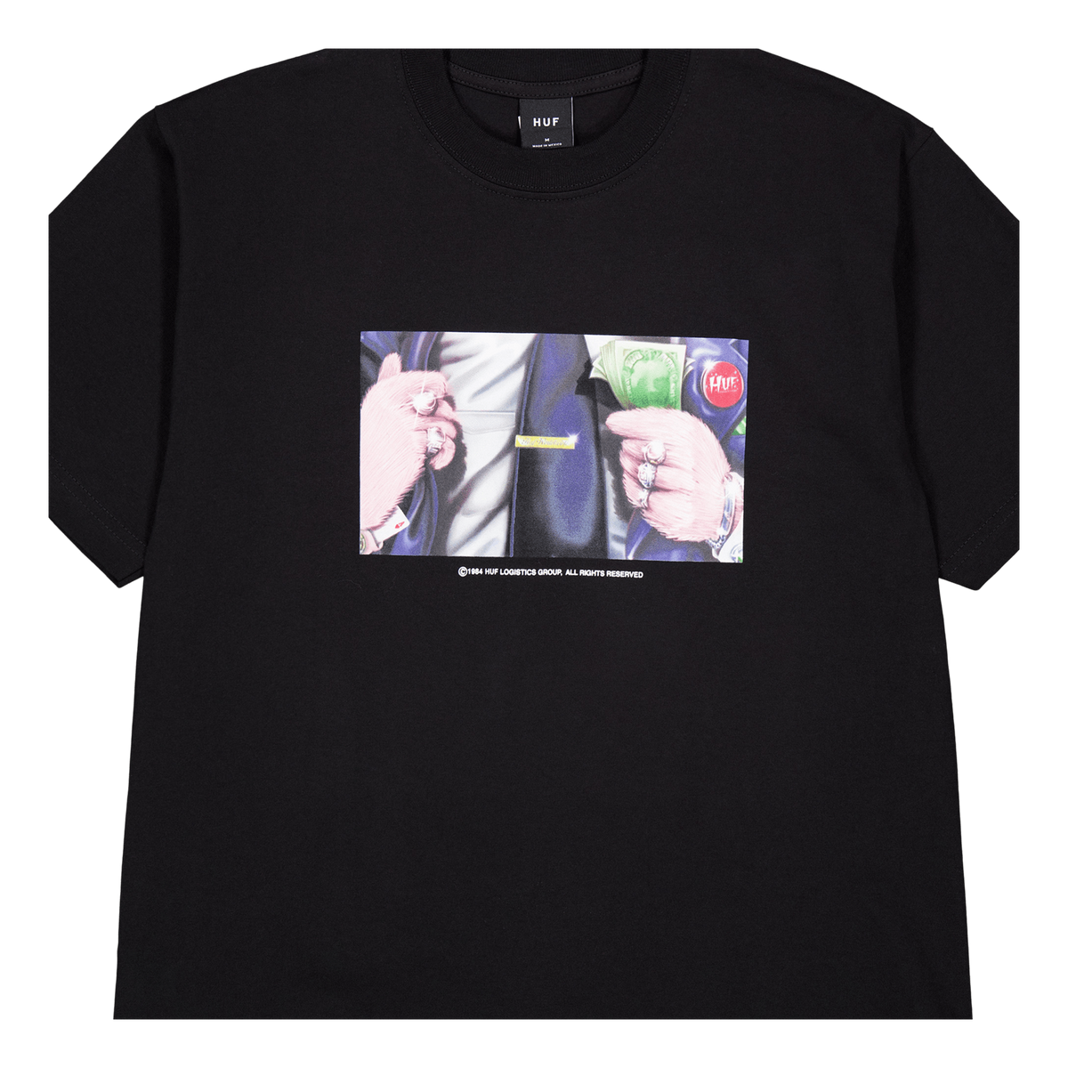 V.i.p. S/s Tee Black