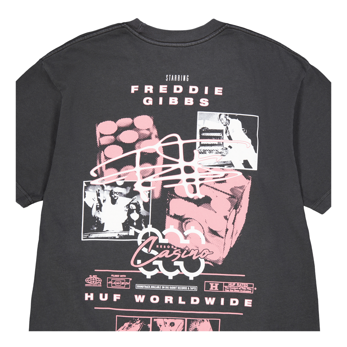 Night Alive S/s Washed Tee Wablk