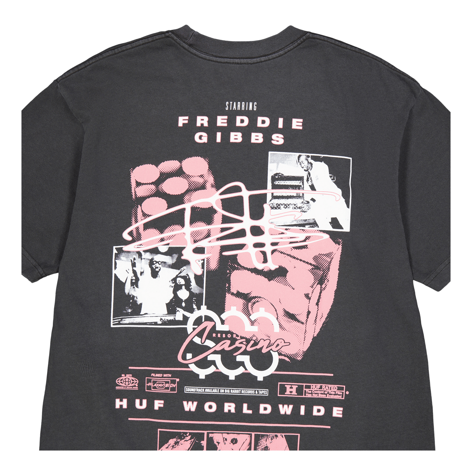 Night Alive S/s Washed Tee Wablk