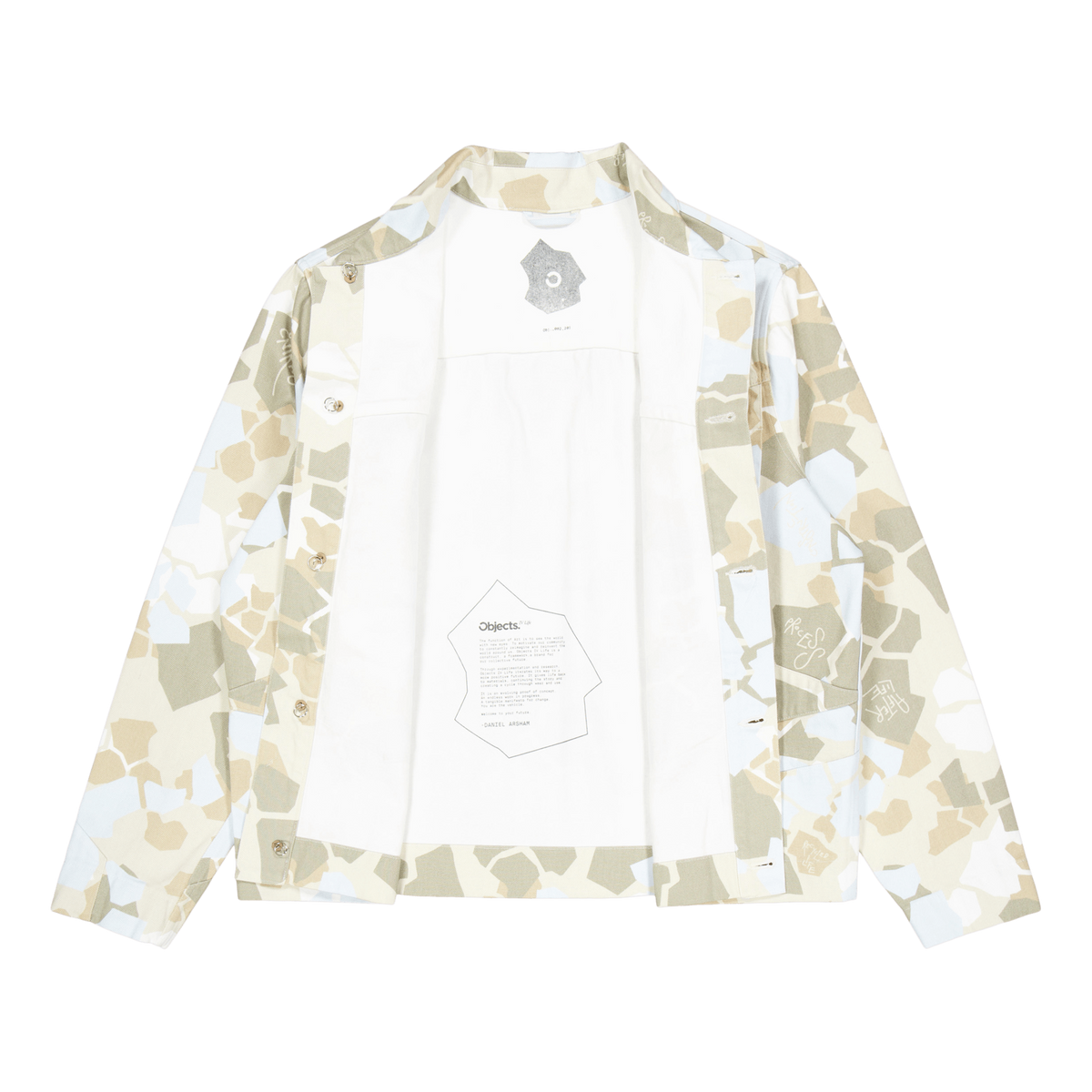 Denim Jacket Blue Camo