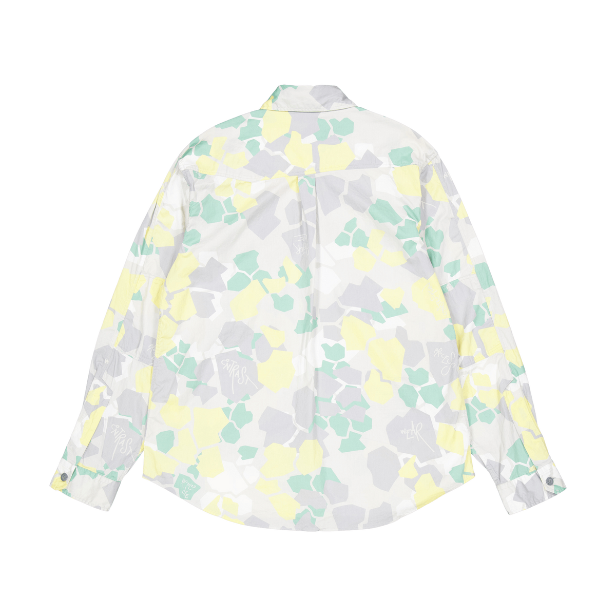 Relaxed Fit Workshirt Yellow Camo