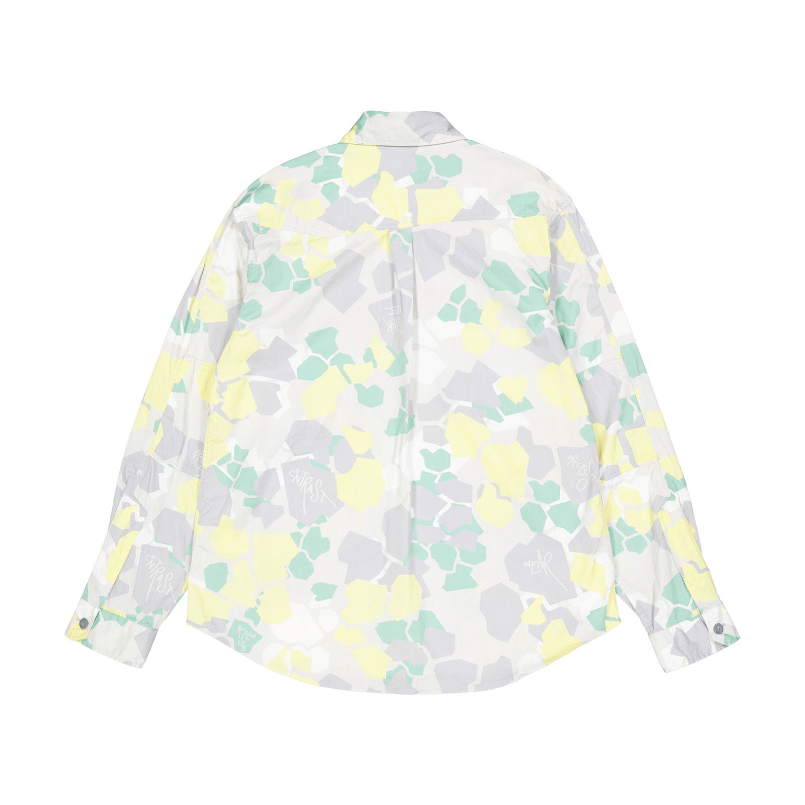 Relaxed Fit Workshirt Yellow Camo