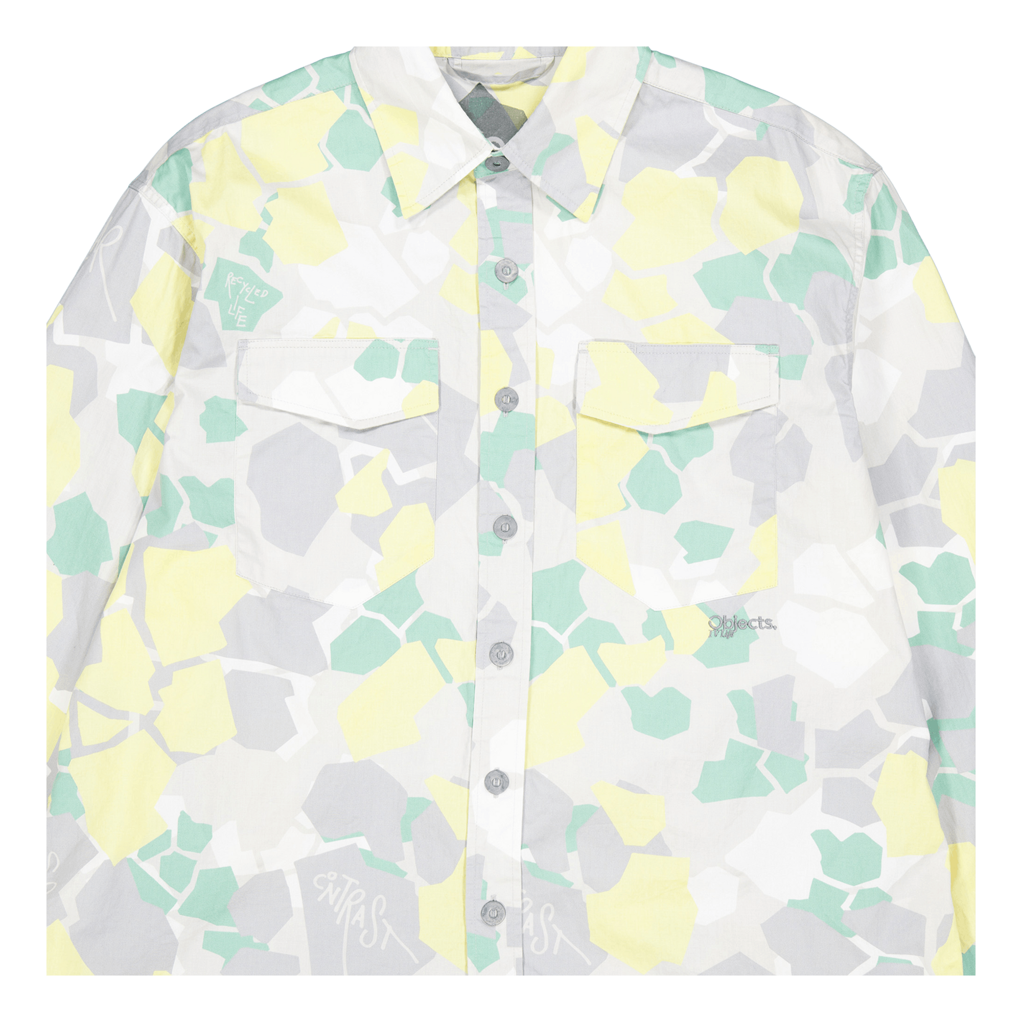 Relaxed Fit Workshirt Yellow Camo