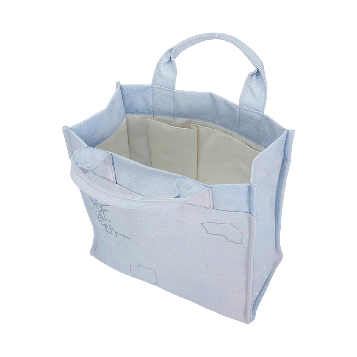 Logo Tote Lilac Fade