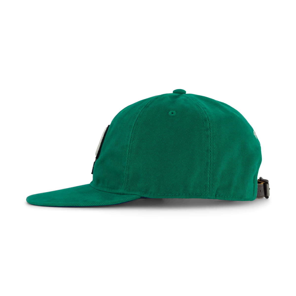Chenille-Patch Twill Ball Cap Primary Green