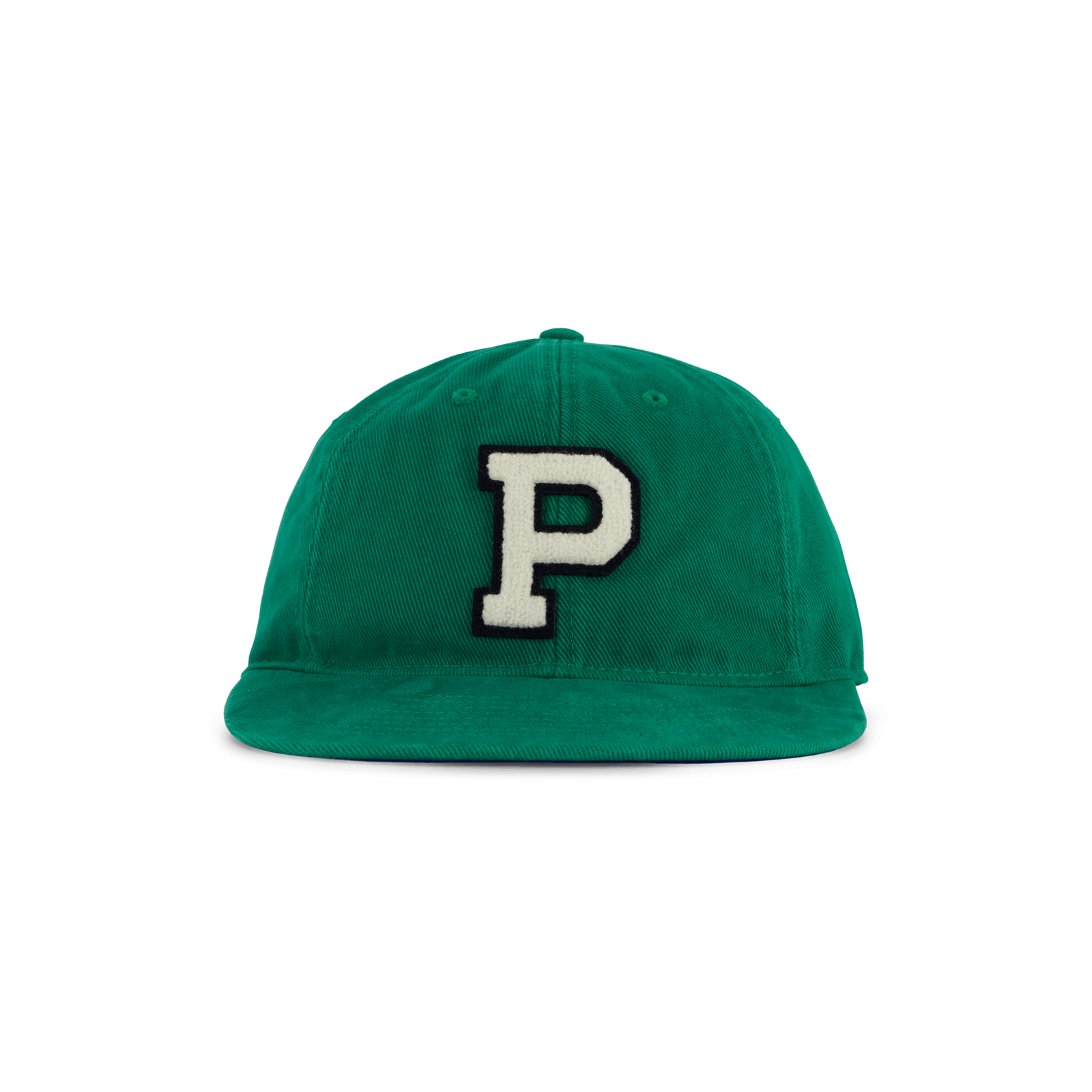 Chenille-Patch Twill Ball Cap Primary Green