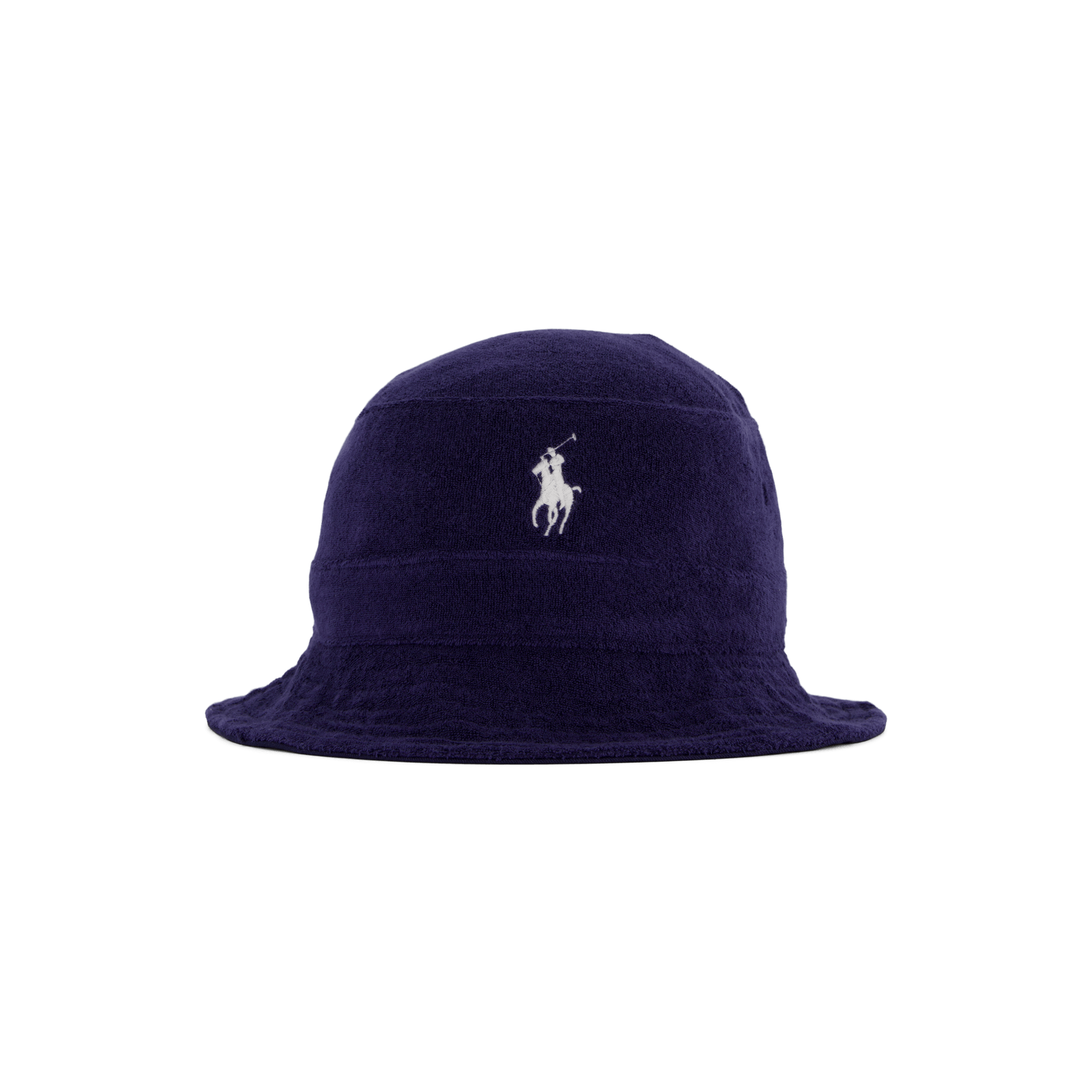 Cotton-Blend Terry Bucket Hat Newport Navy