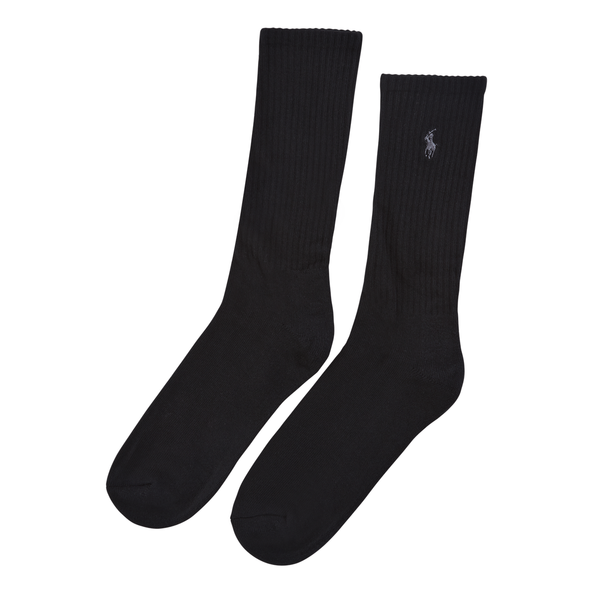 Cotton-Blend Crew Sock 6-Pack Black