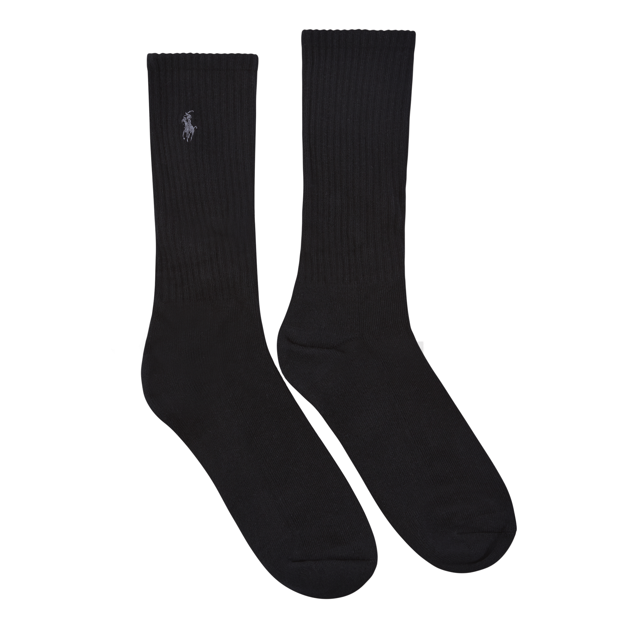 Cotton-Blend Crew Sock 6-Pack Black