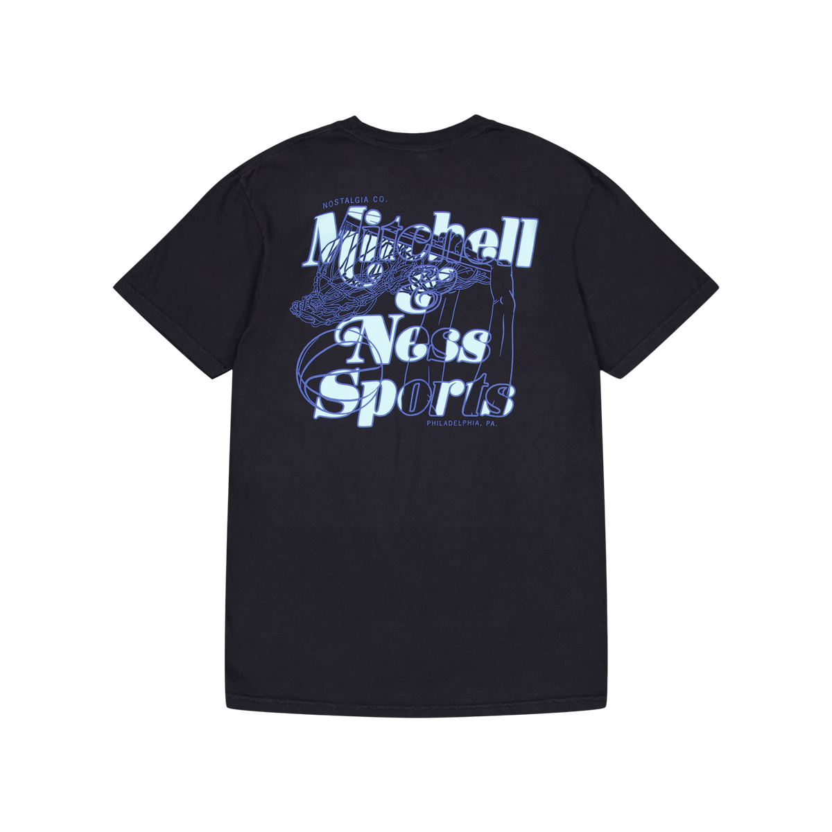 M&n Heavyweight Graphic Tee Black
