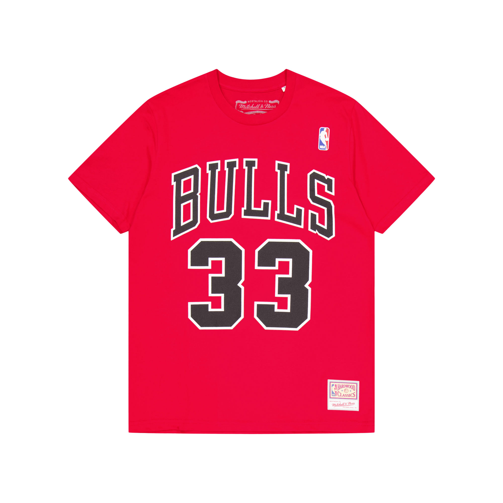 Name & Number Tee - Scottie Pi Red