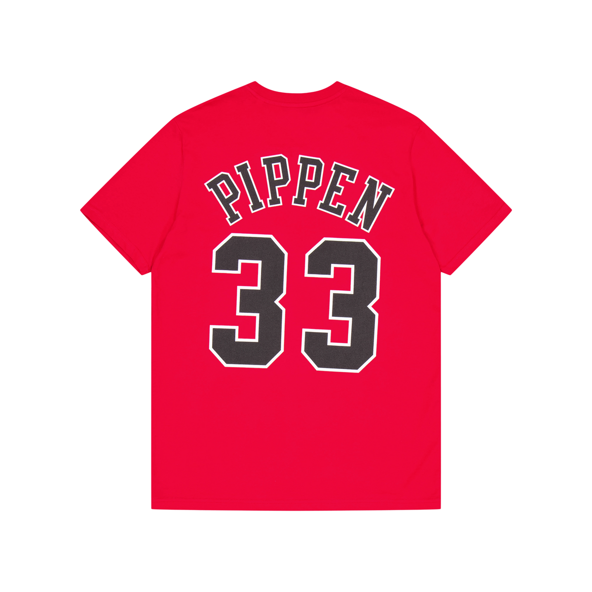 Name & Number Tee - Scottie Pi Red