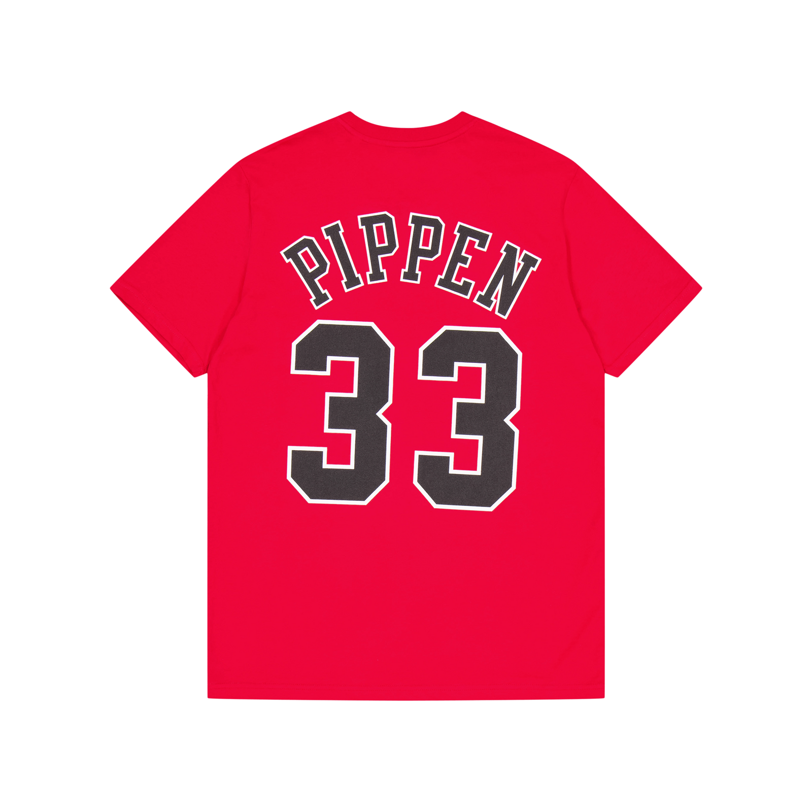 Name & Number Tee - Scottie Pi Red