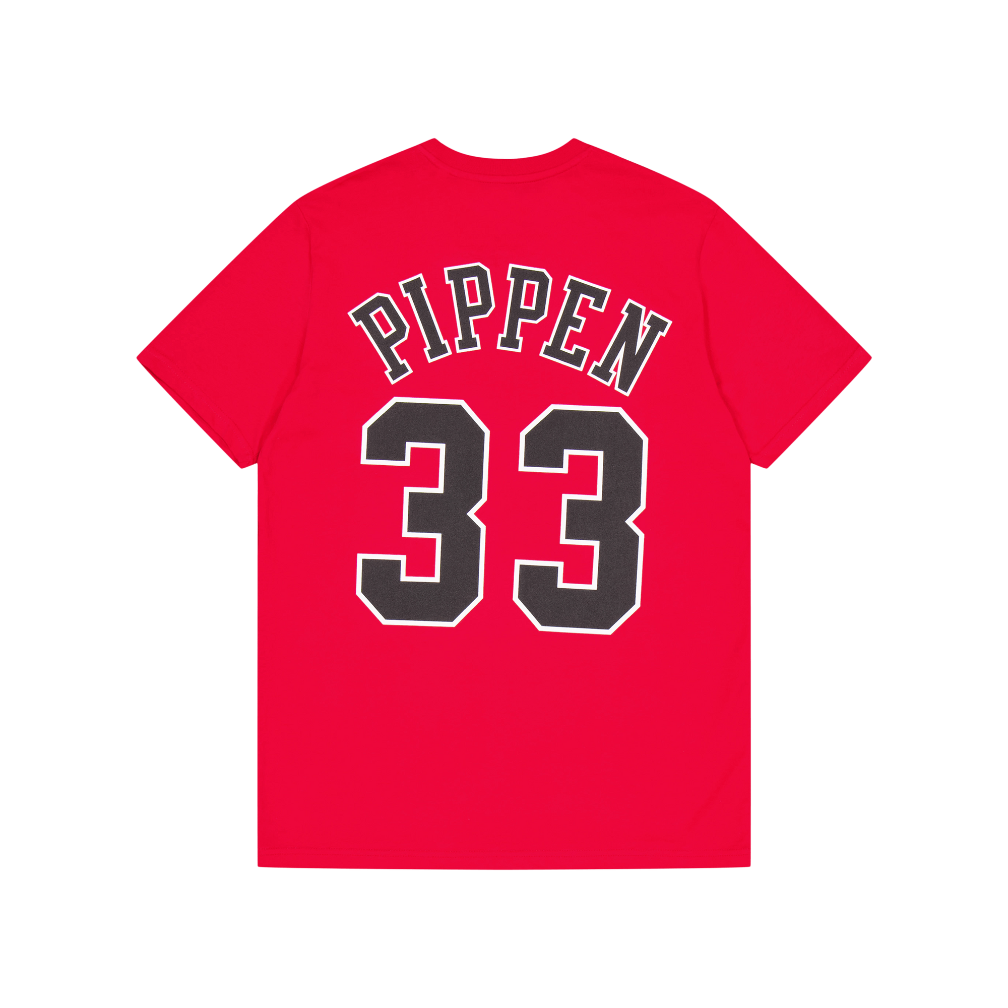 Name & Number Tee - Scottie Pi Red