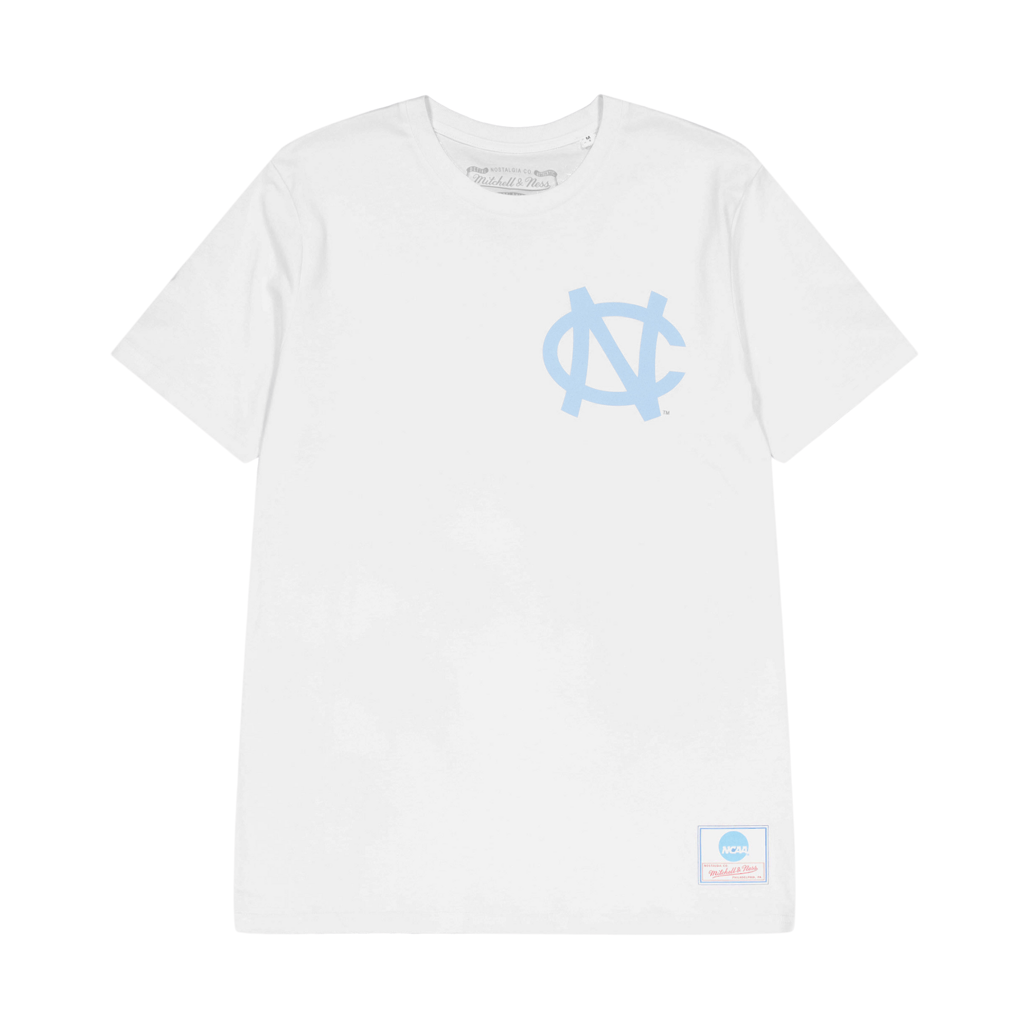 Large Left Chest Logo Tee White