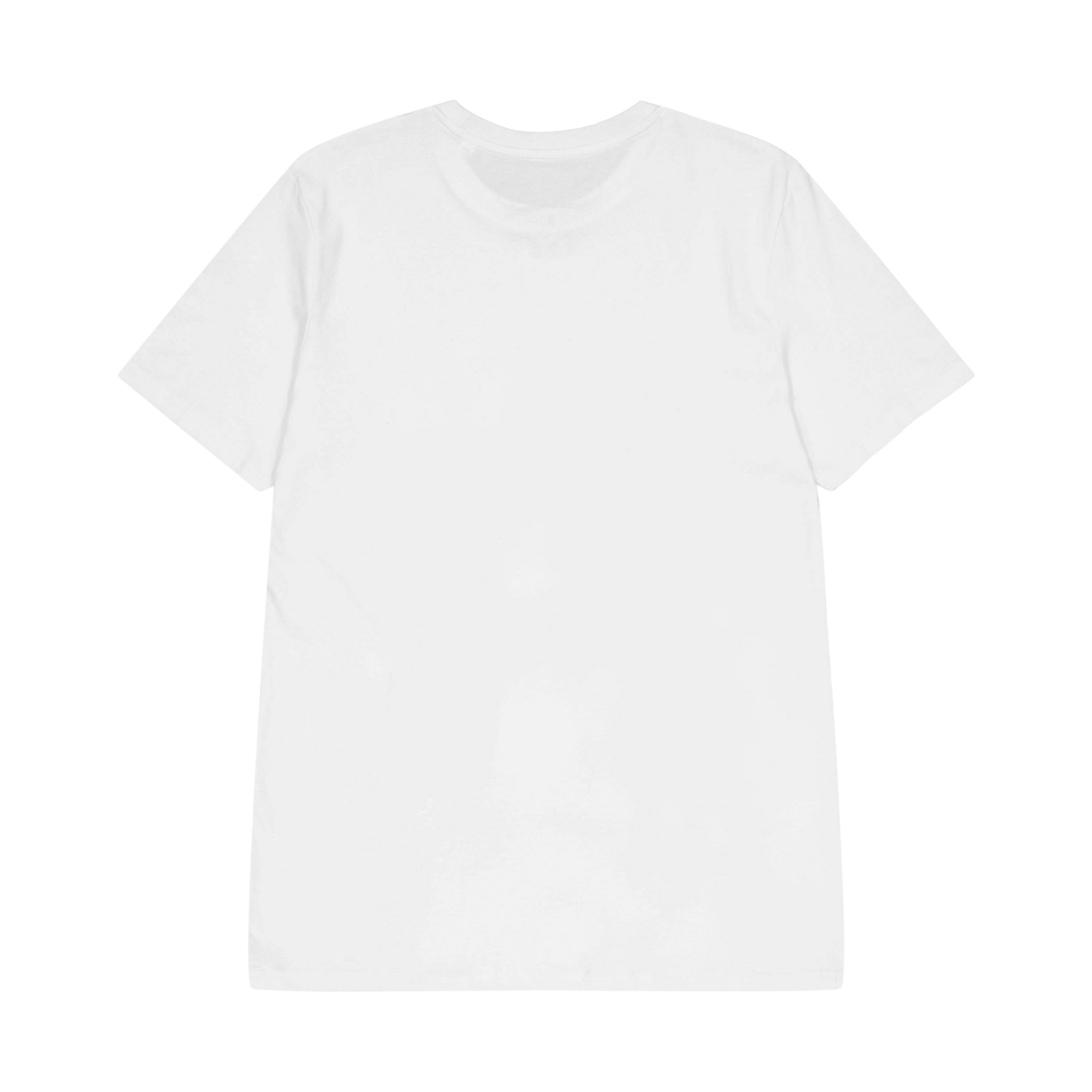 Large Left Chest Logo Tee White