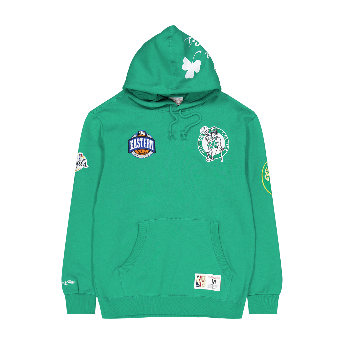 M&amp;n City Collection Fleece Hoo Kelly Green