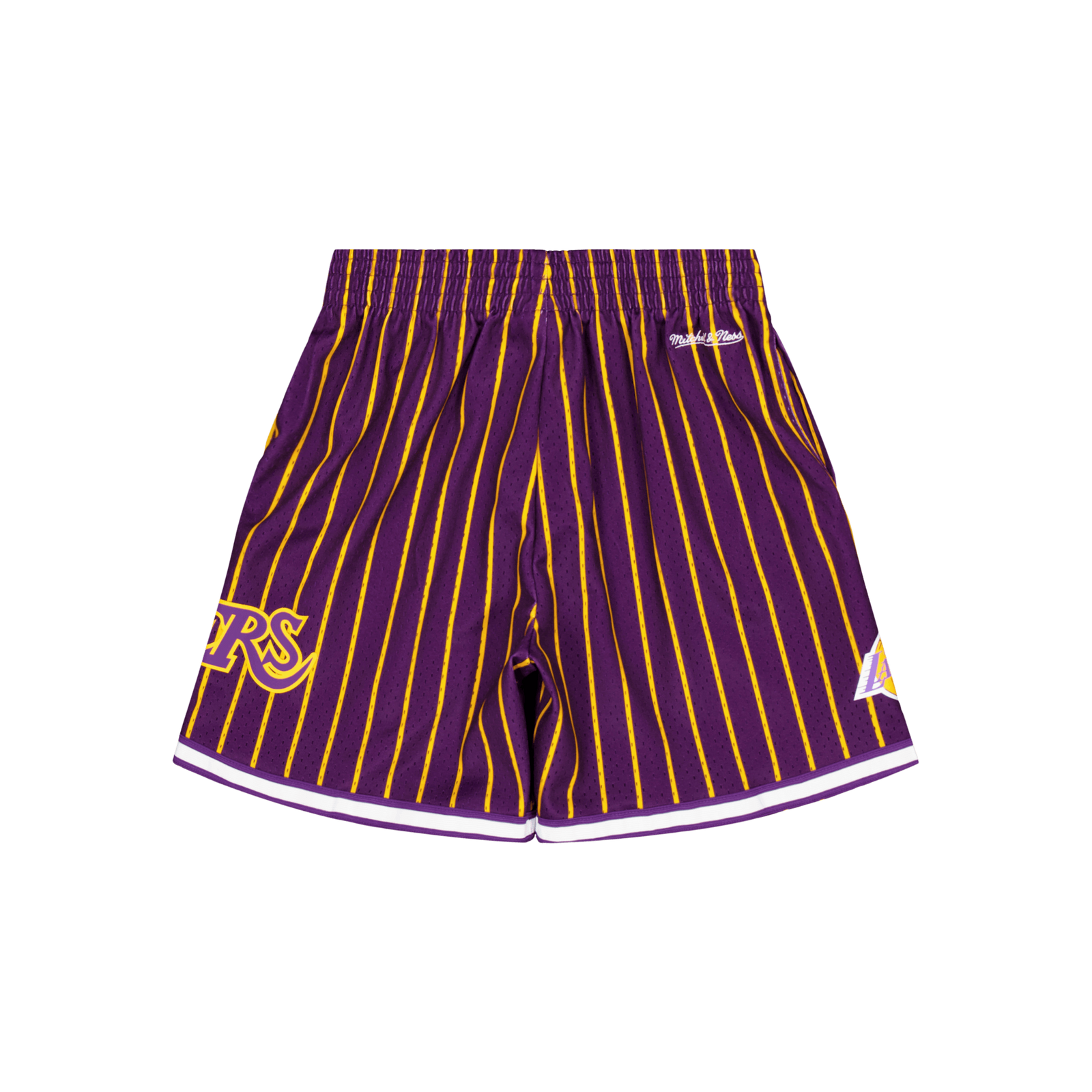 M&n City Collection Mesh Short Purple/gold
