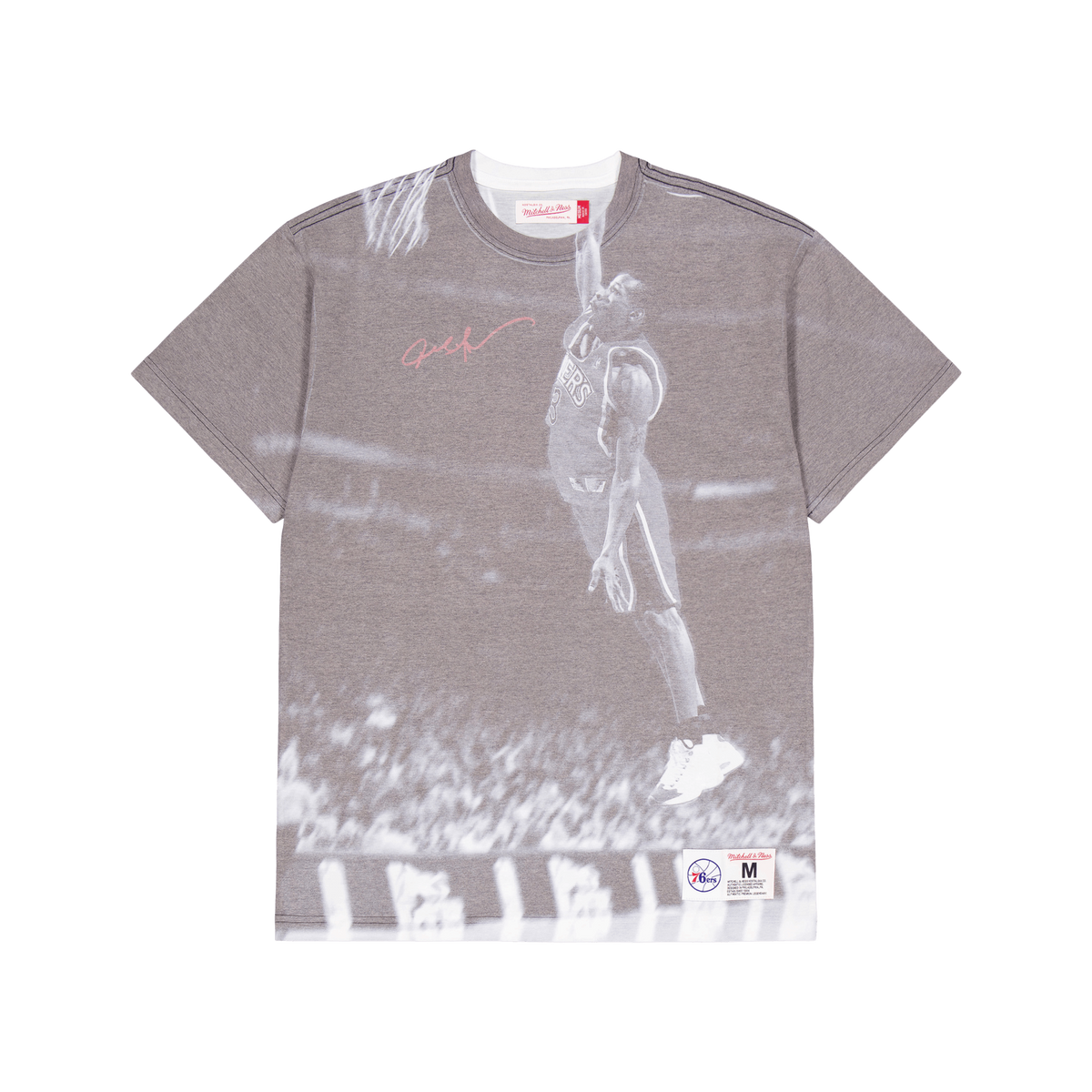 Above The Rim Sublimated S/s T White