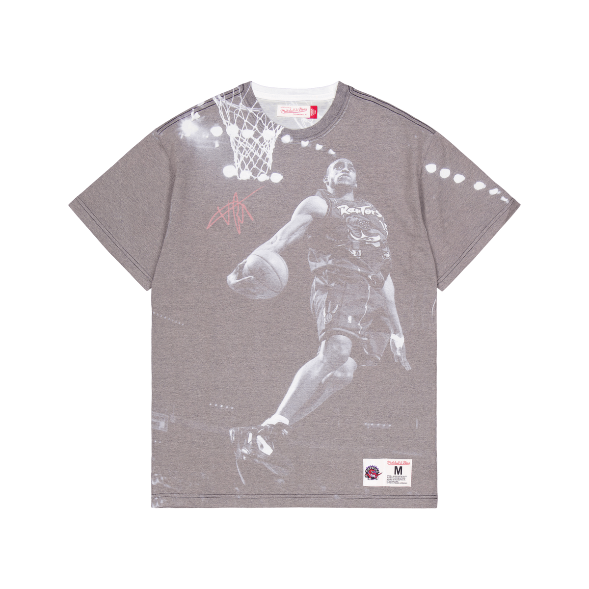 Above The Rim Sublimated S/s T White