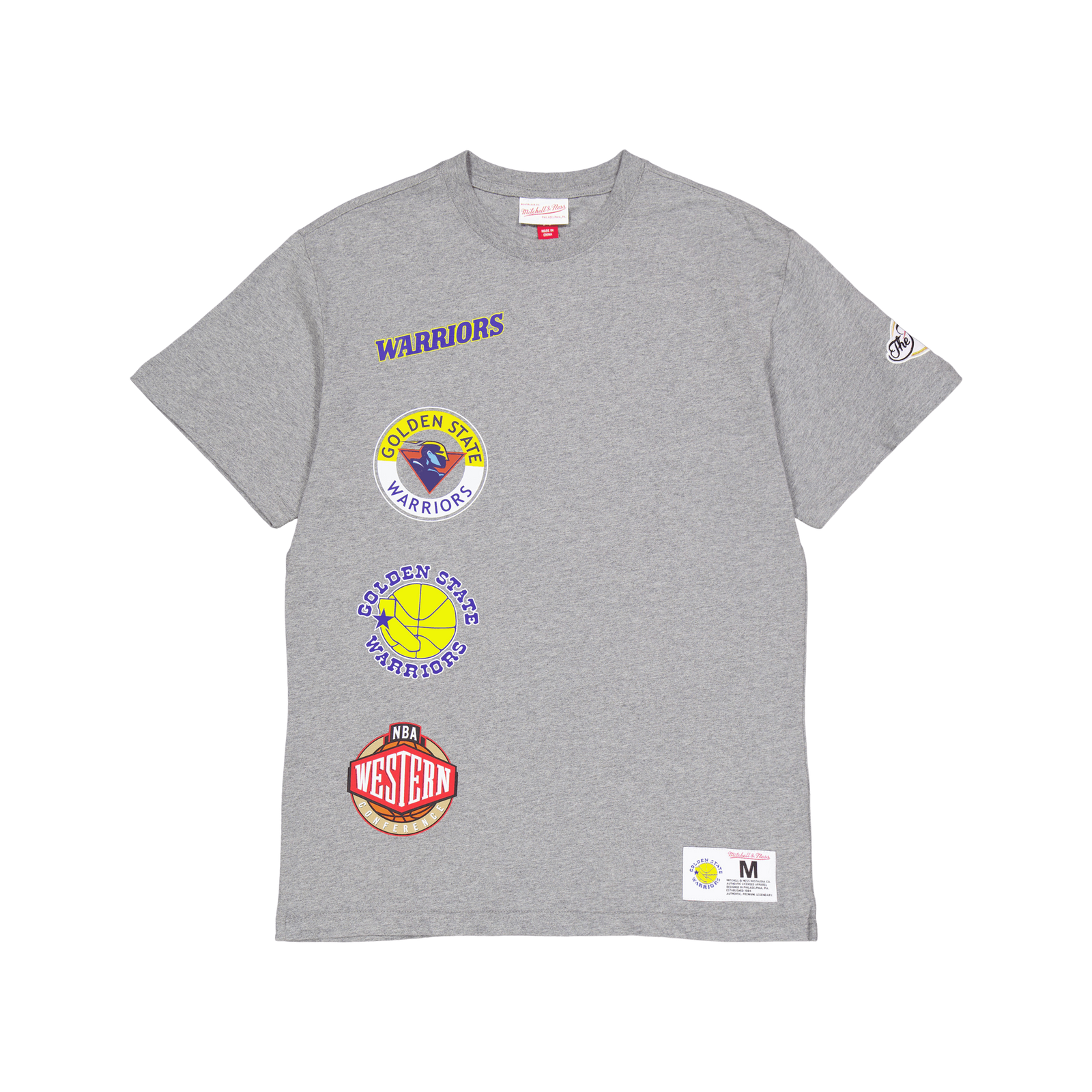 M&n City Collection S/s Tee Grey Heather