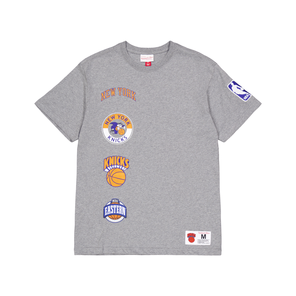 M&amp;n City Collection S/s Tee Grey Heather