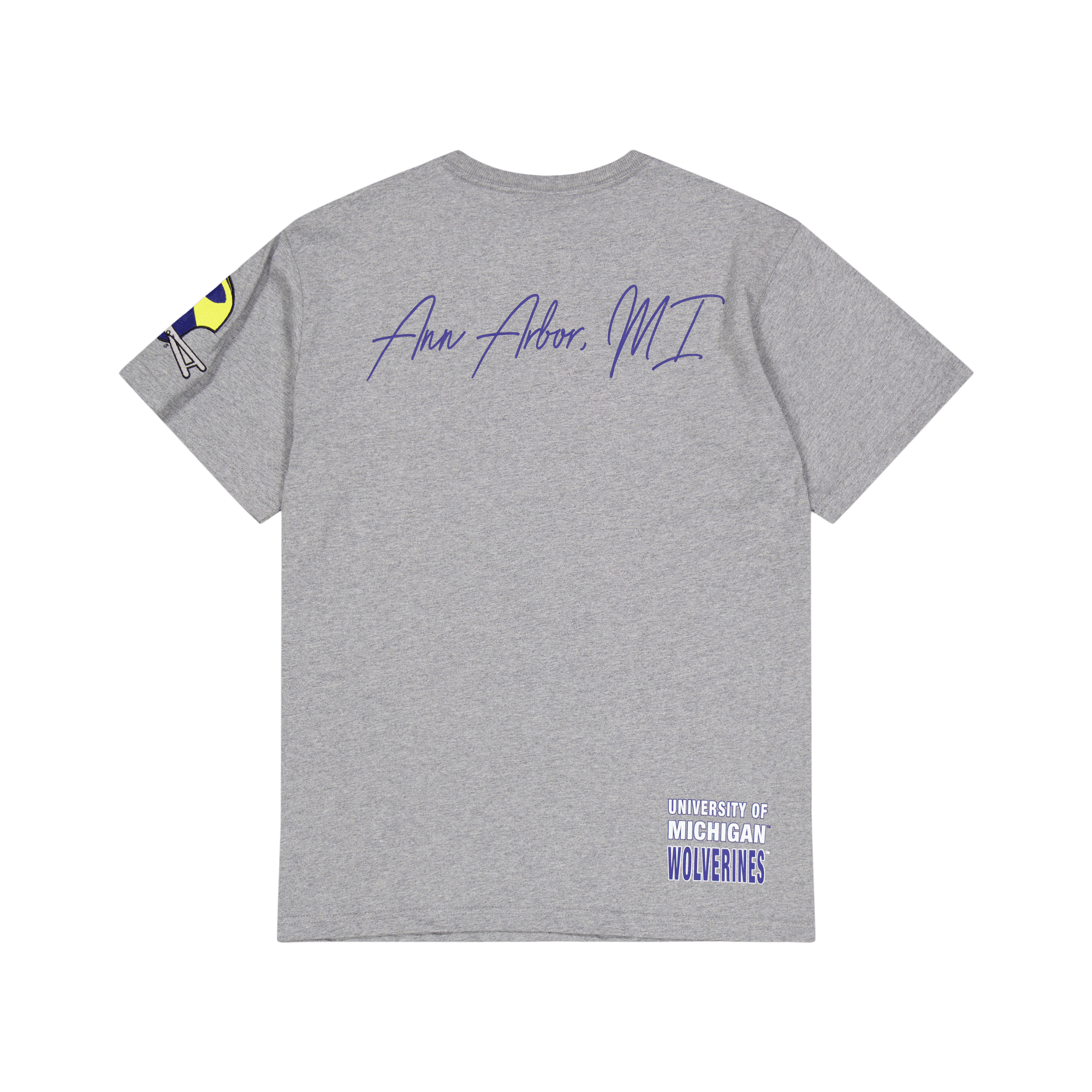 M&n City Collection S/s Tee Grey Heather