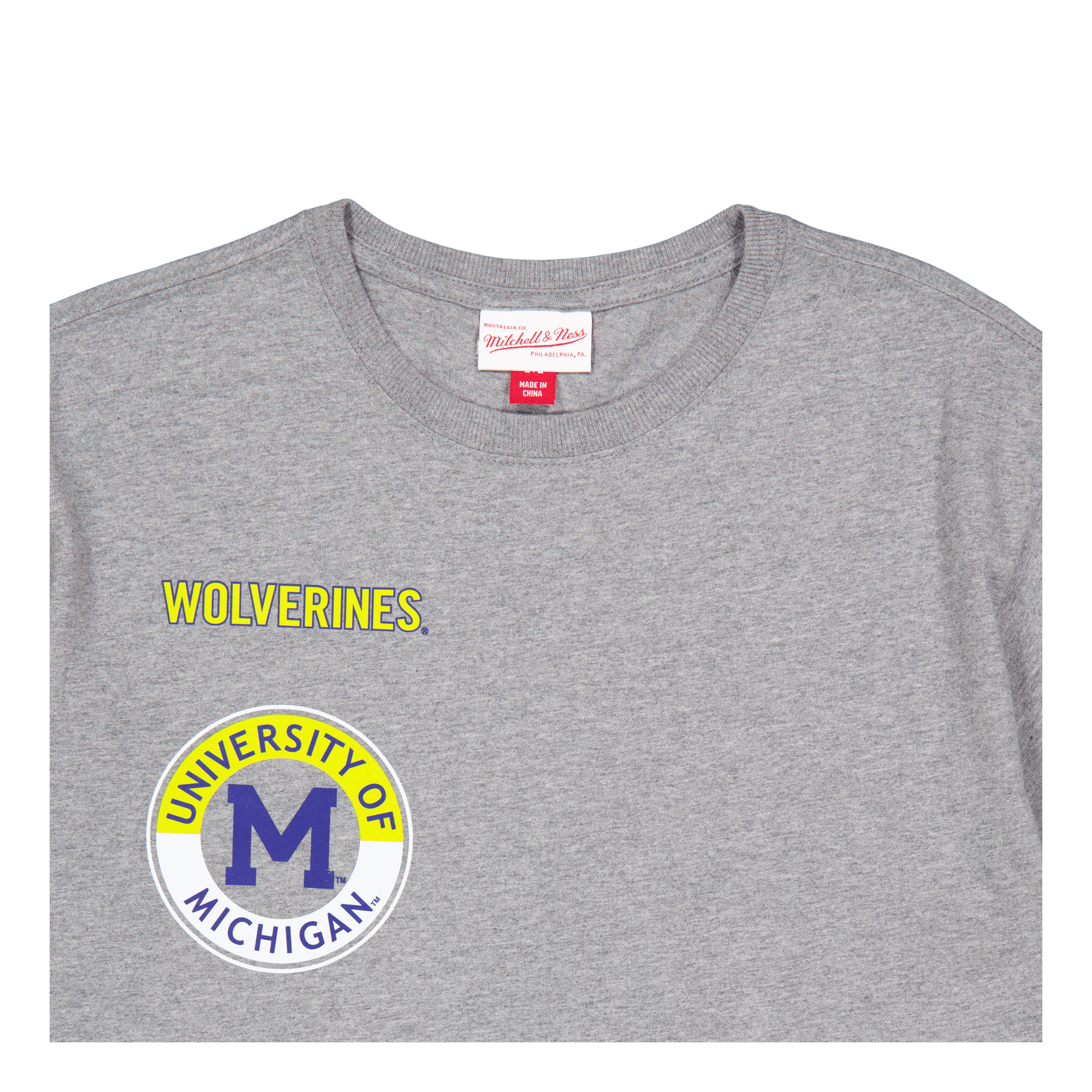 M&n City Collection S/s Tee Grey Heather